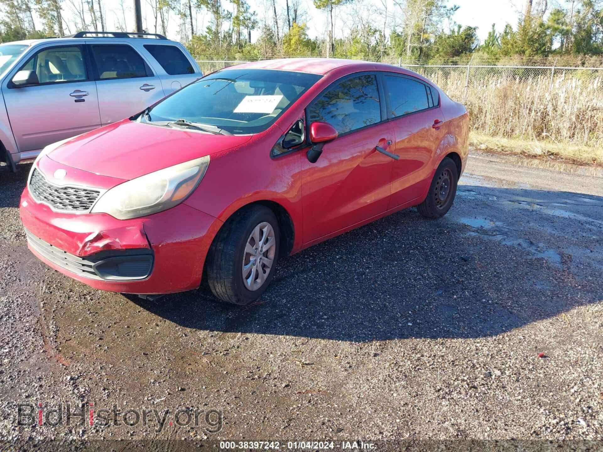 2013 KIA RIO - VIN: KNADM4A34D6182775 - Фото 2