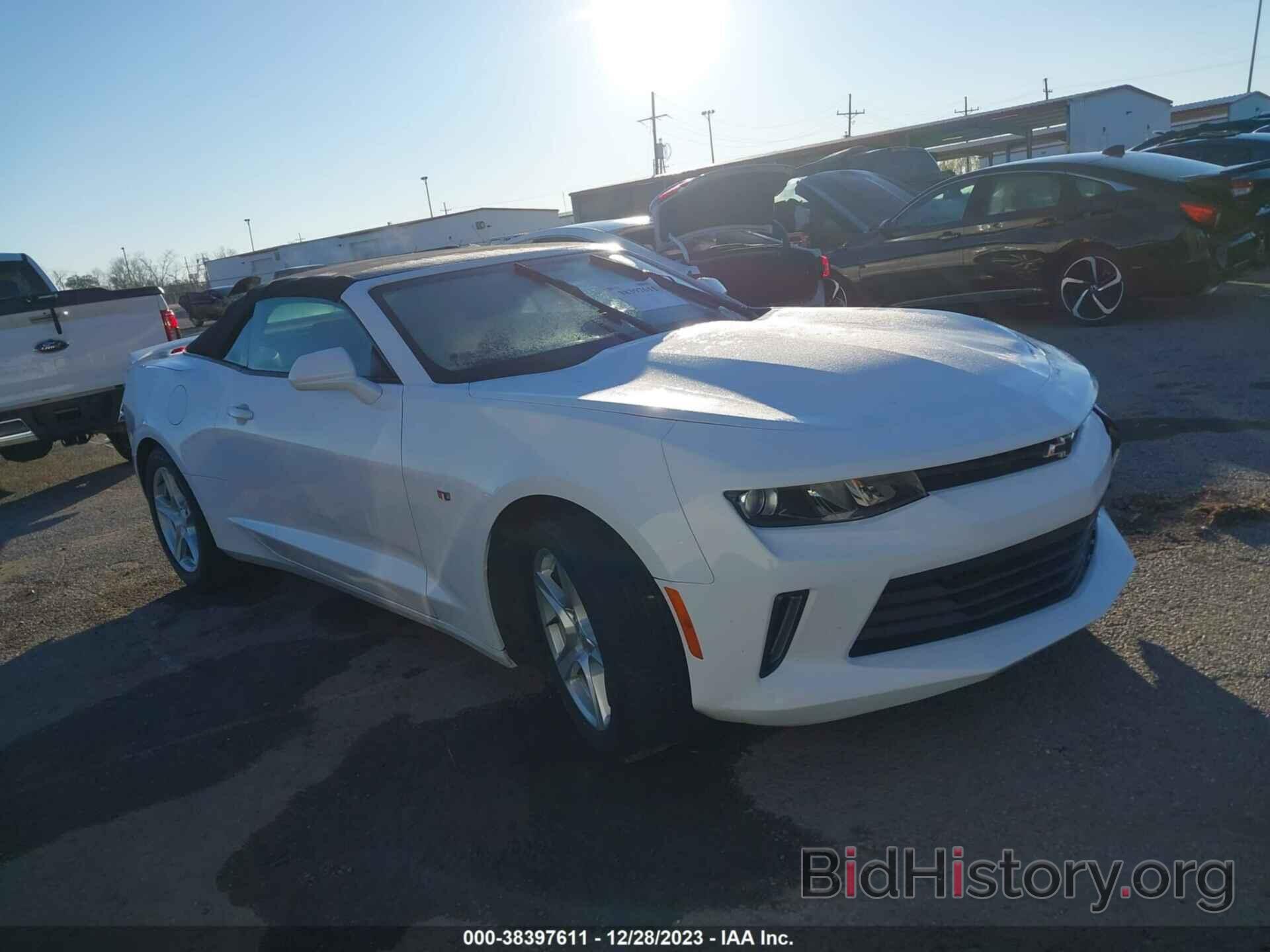 Photo 1G1FB3DX1H0119810 - CHEVROLET CAMARO 2017