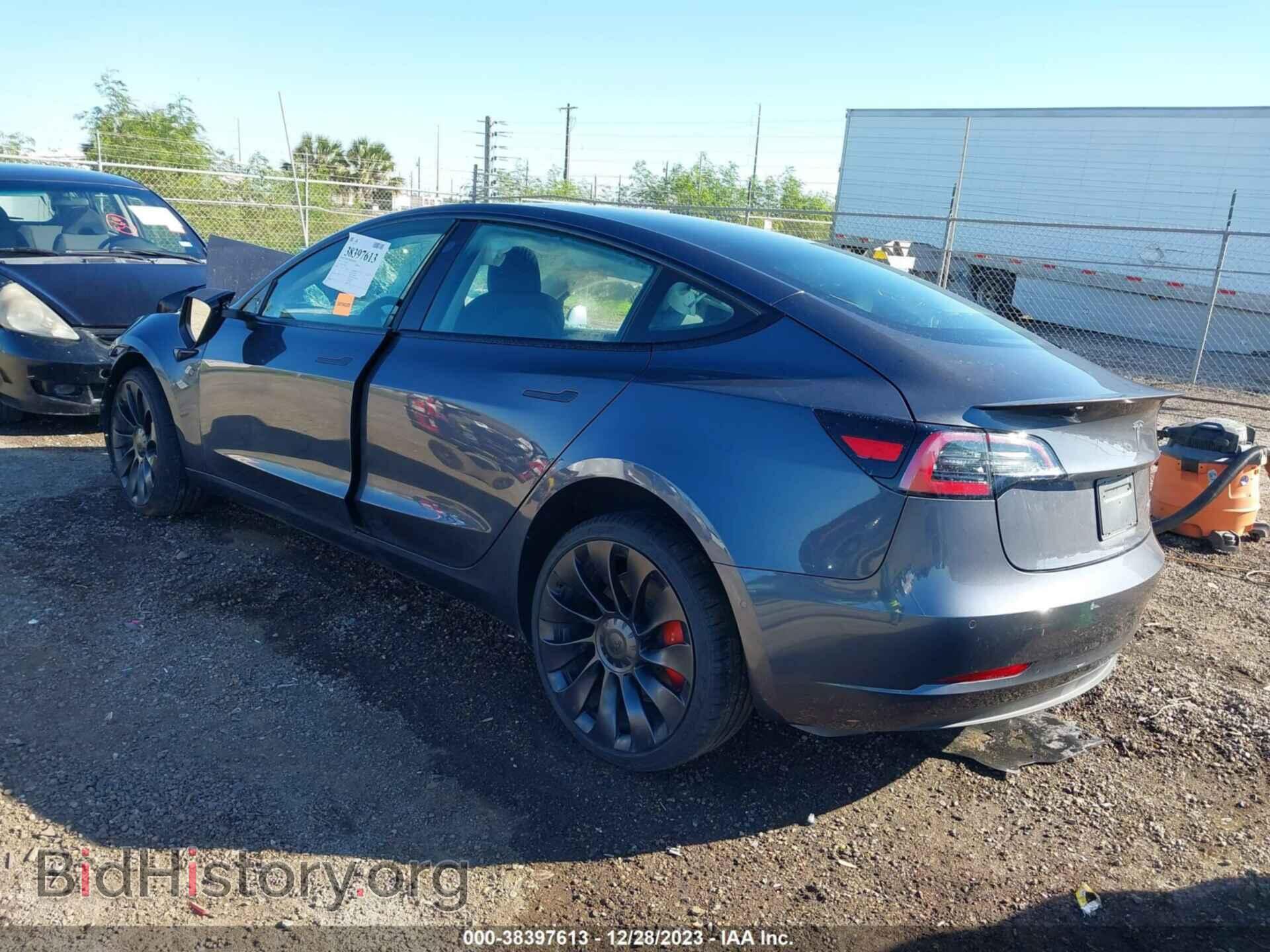 2022 TESLA MODEL 3 - VIN: 5YJ3E1EC0NF269602 - Фото 3
