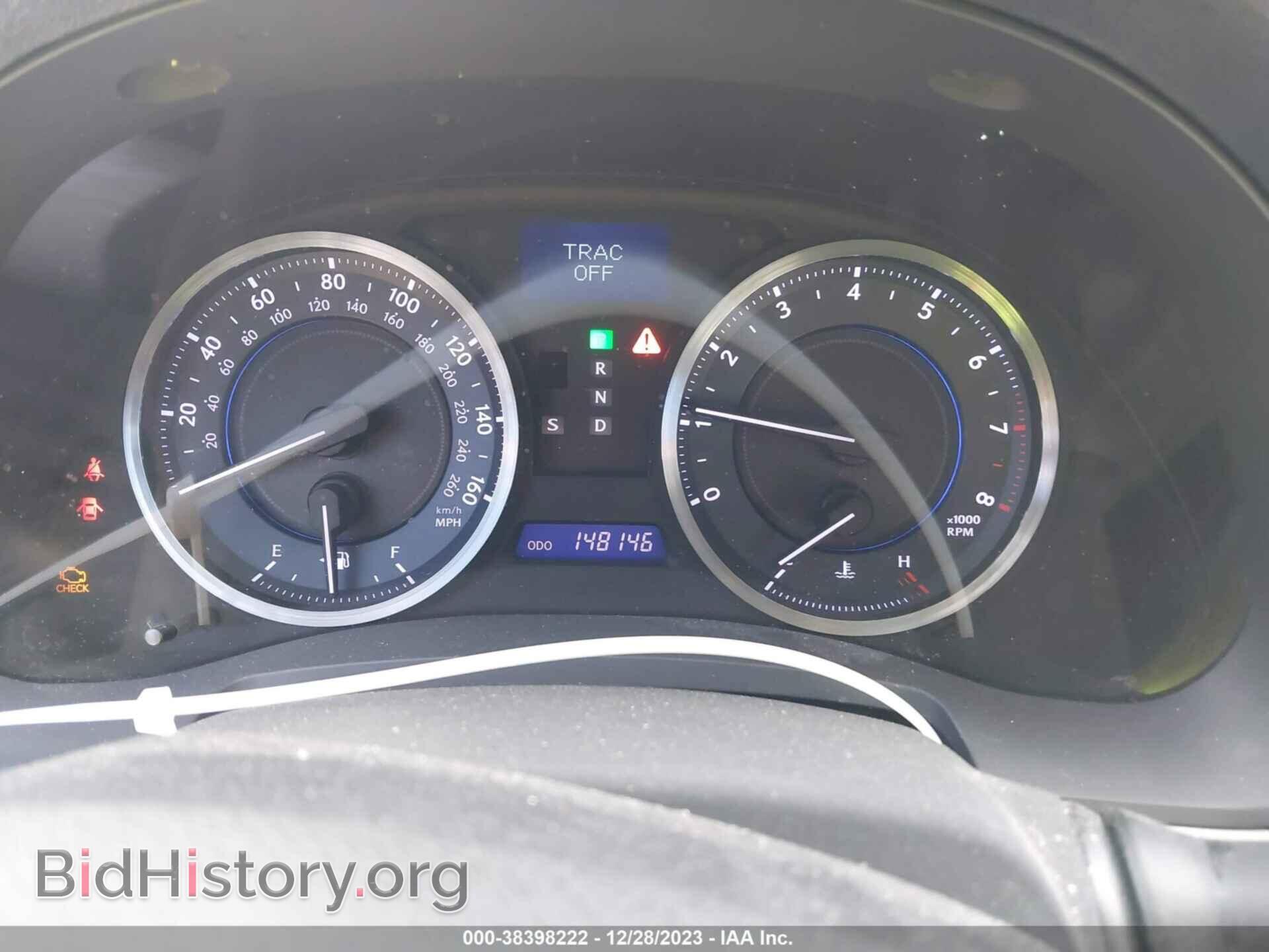 2012 LEXUS IS 250 - VIN: JTHBF5C22C2102571 - Фото 7