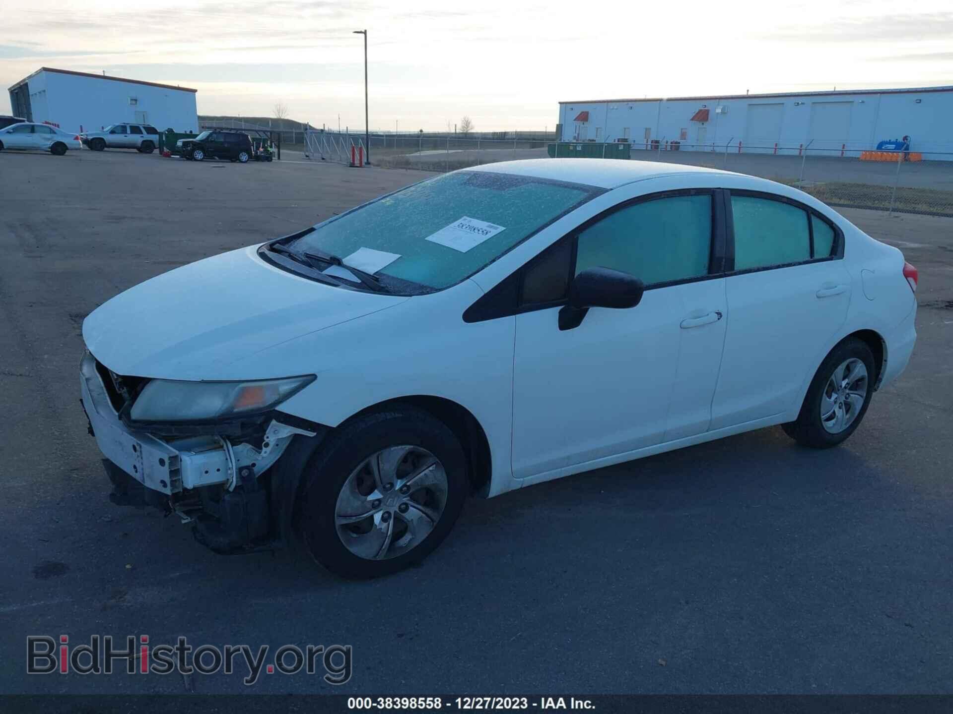 2014 HONDA CIVIC - VIN: 19XFB2F55EE006183 - Photo 2