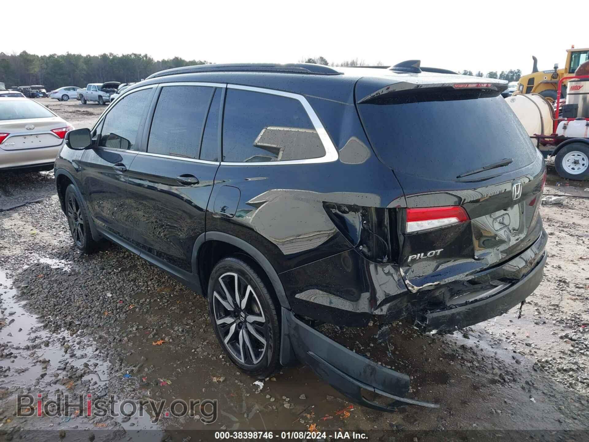 2021 HONDA PILOT - VIN: 5FNYF5H24MB009828 - Фото 3