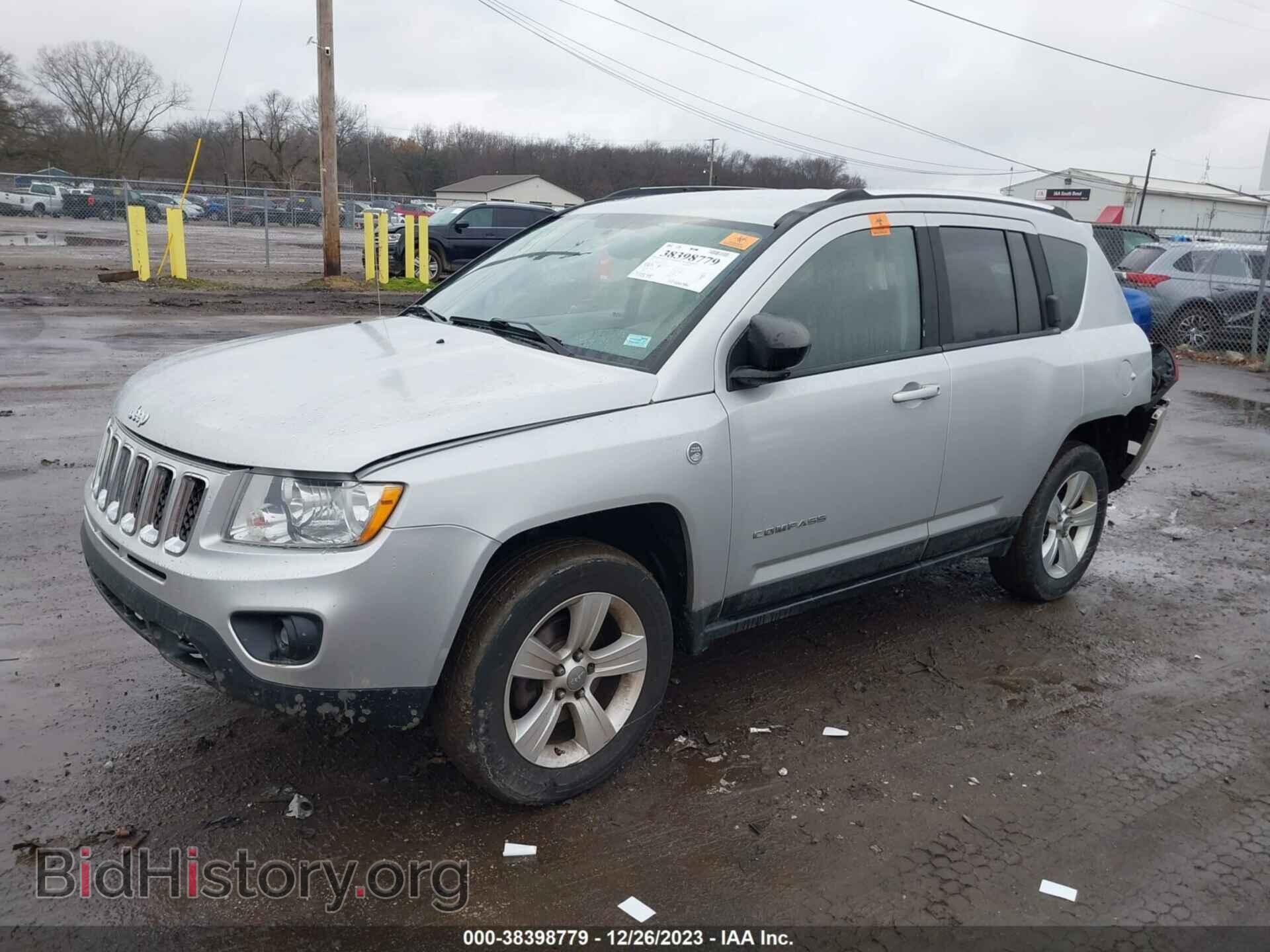 2012 JEEP COMPASS - VIN: 1C4NJDBB9CD554627 - Фото 2