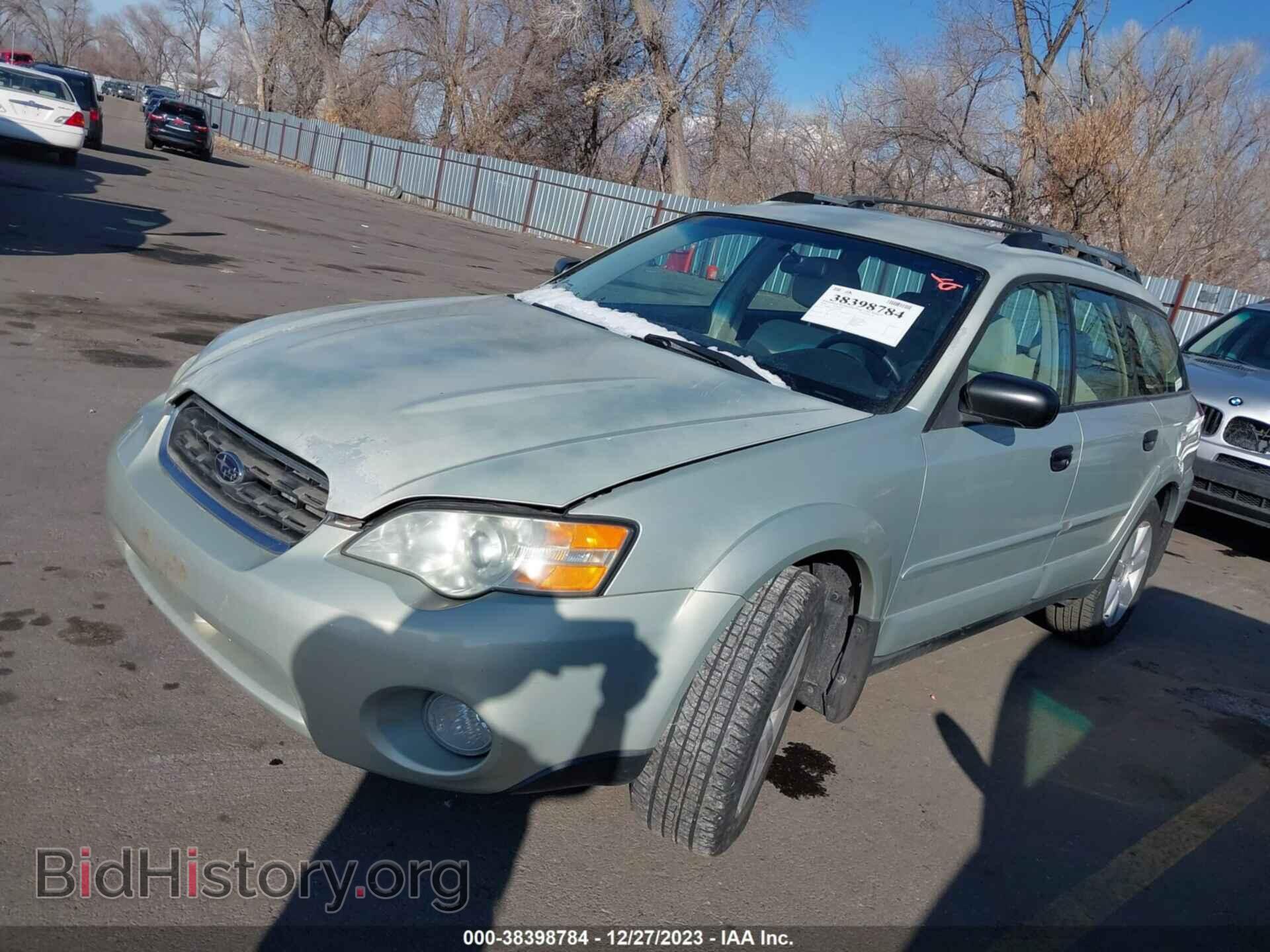 2006 SUBARU OUTBACK - VIN: 4S4BP61C667356593 - Фото 2