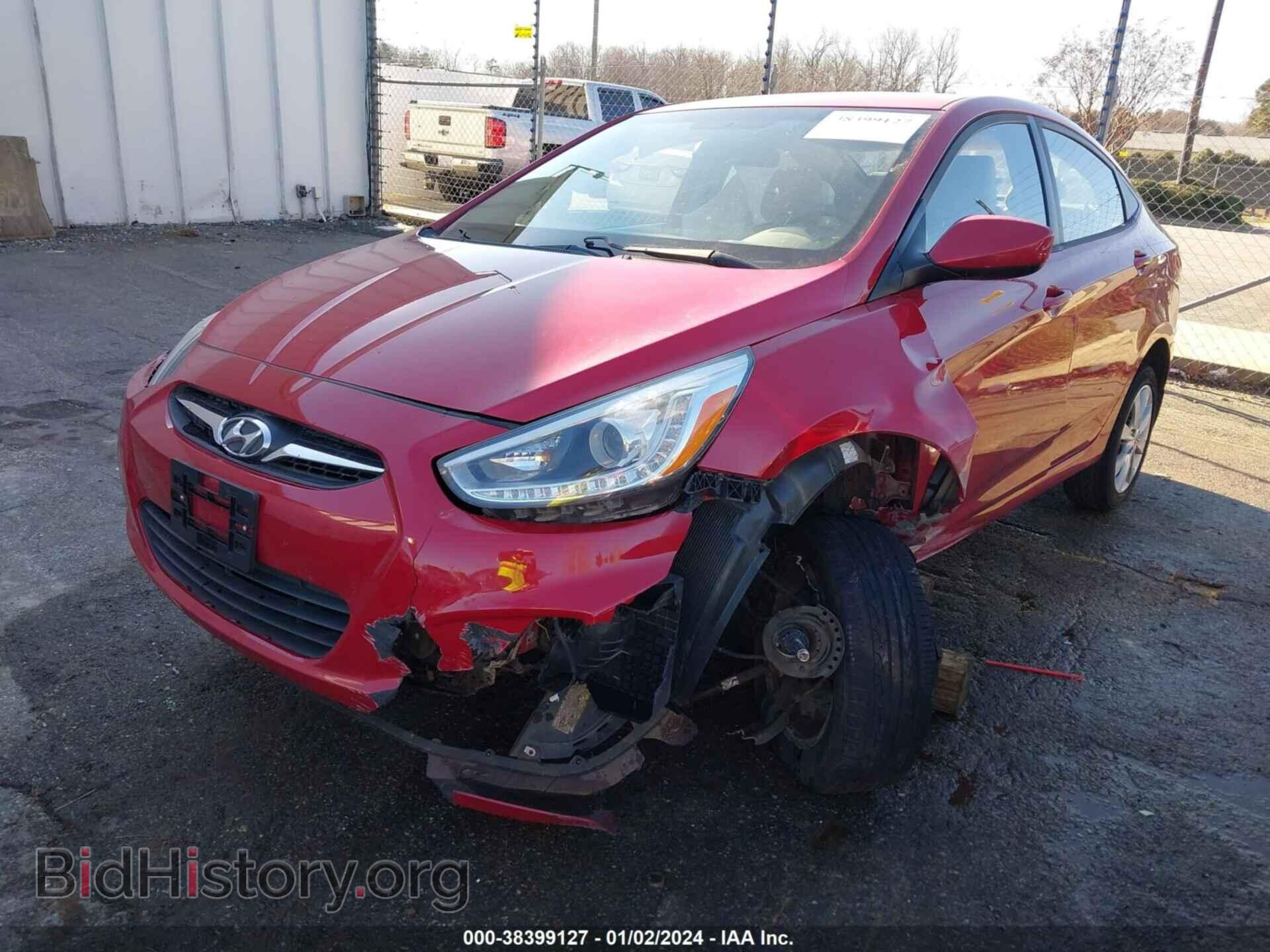 2014 HYUNDAI ACCENT - VIN: KMHCU4AE9EU610770 - Фото 2