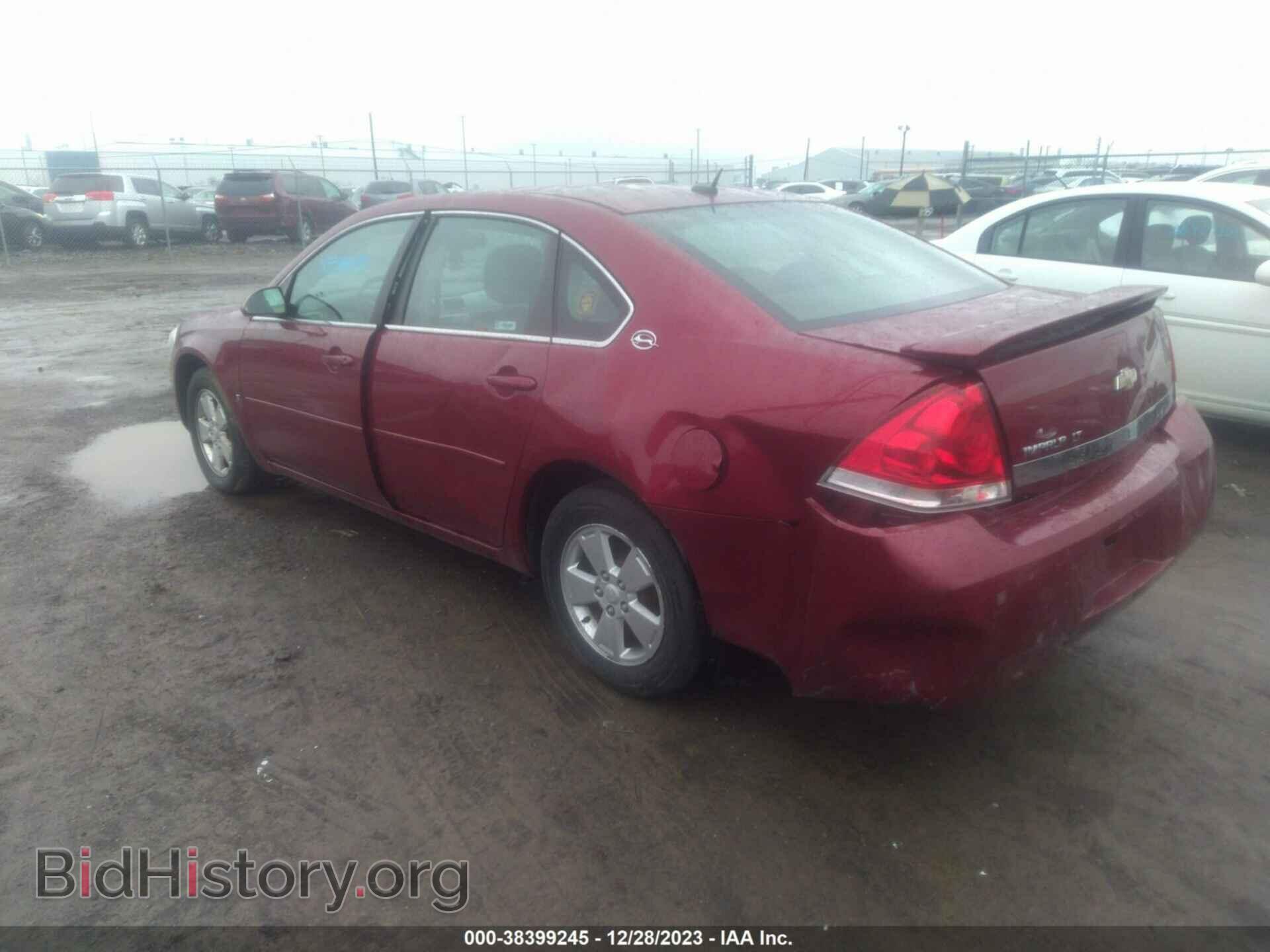 2008 CHEVROLET IMPALA - VIN: 2G1WT58NX81378589 - Фото 3