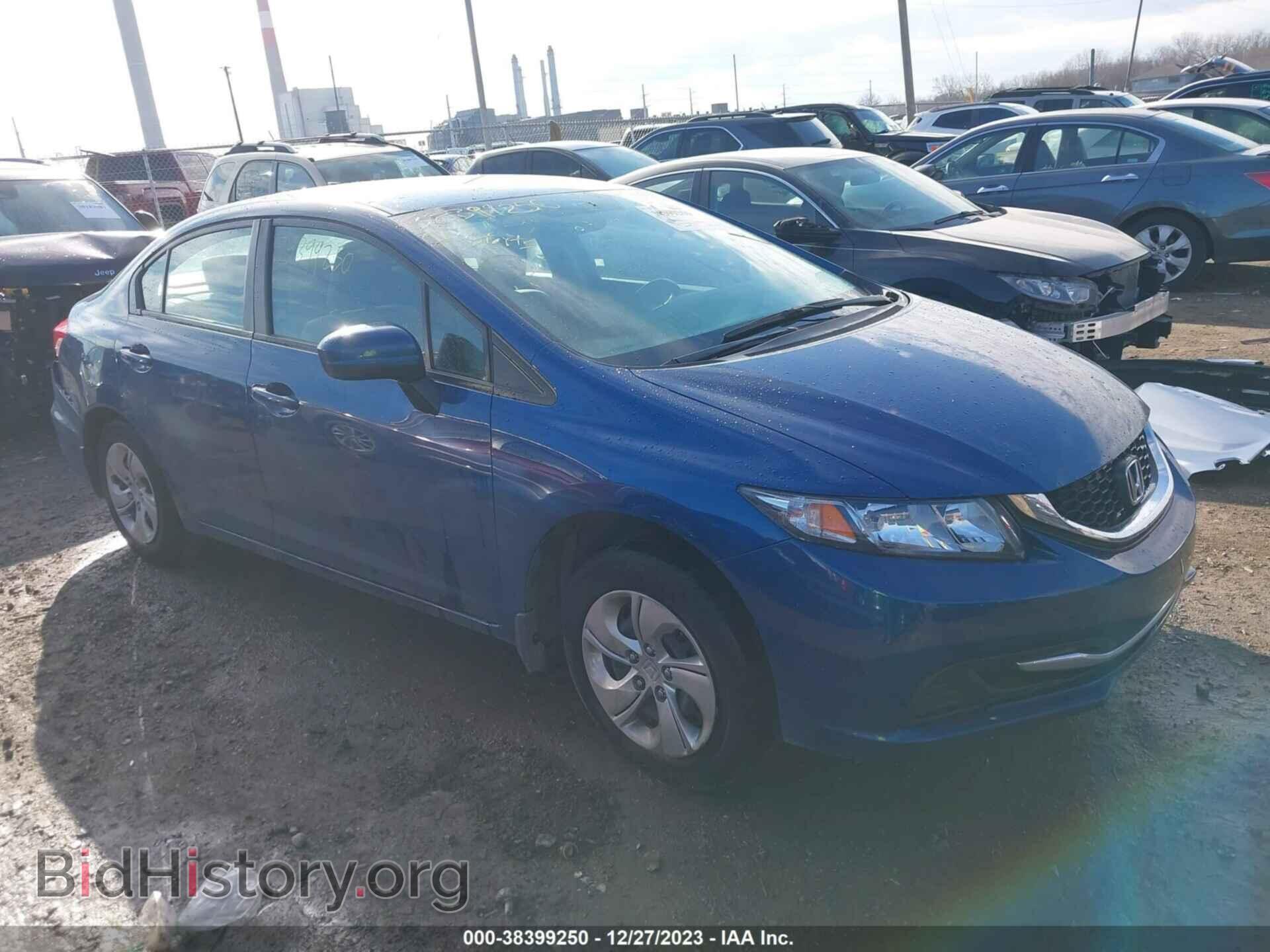 Фотография 19XFB2F59EE062482 - HONDA CIVIC 2014