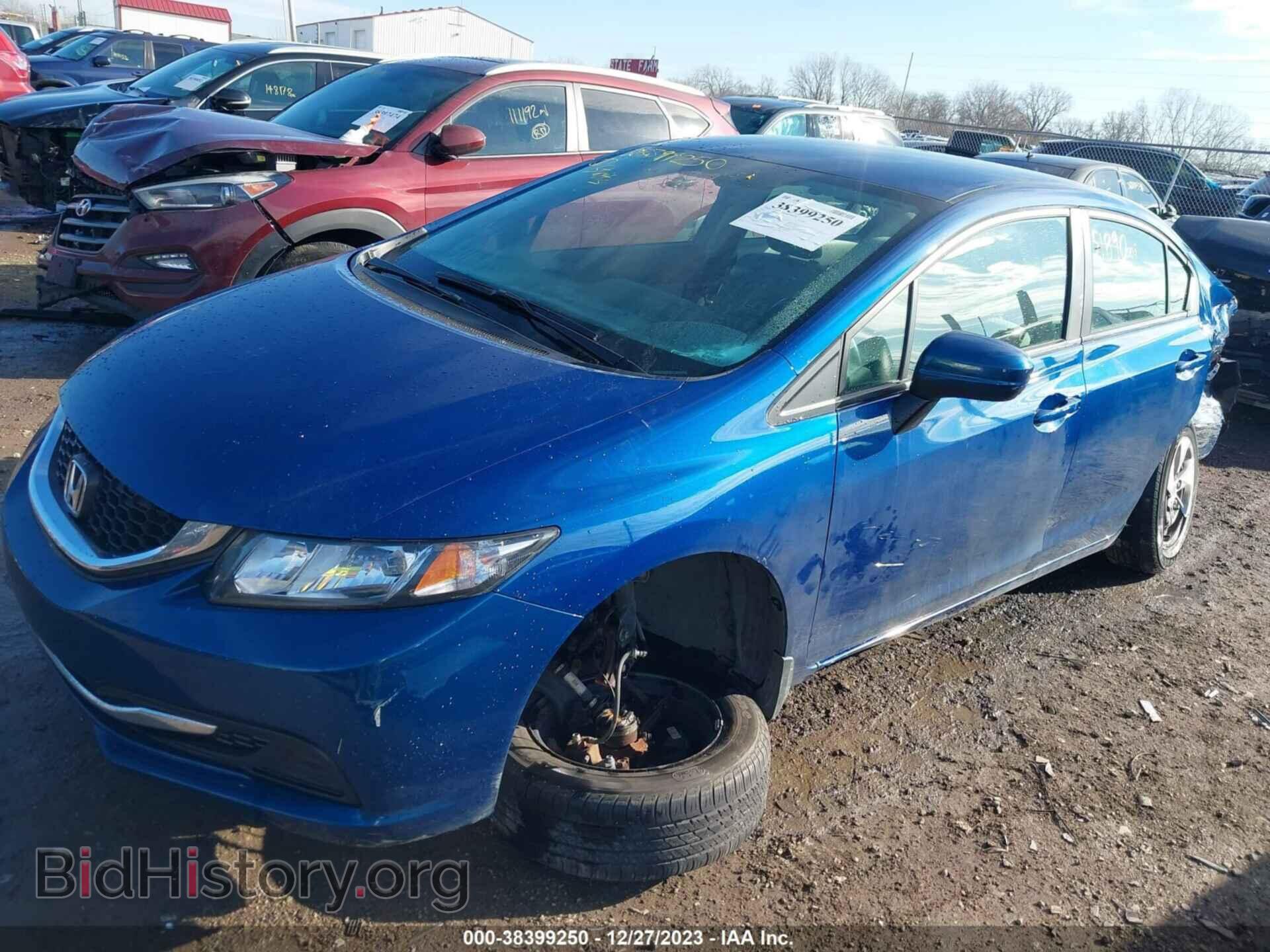 2014 HONDA CIVIC - VIN: 19XFB2F59EE062482 - Фото 2