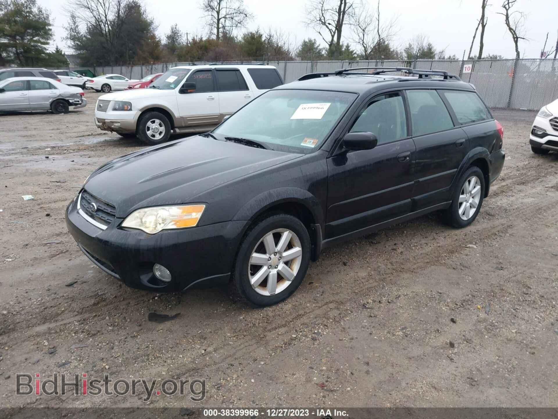 2007 SUBARU OUTBACK - VIN: 4S4BP61C277309319 - Фото 2