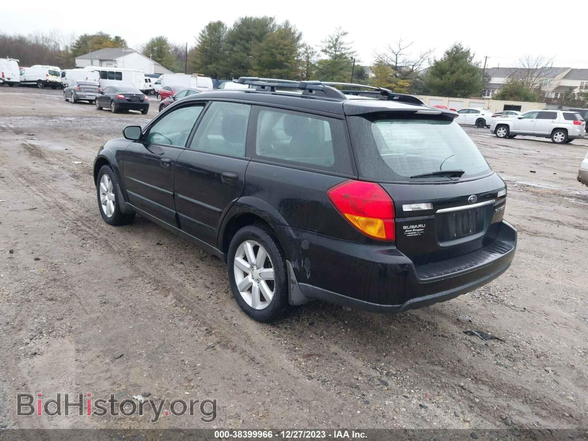 2007 SUBARU OUTBACK - VIN: 4S4BP61C277309319 - Фото 3