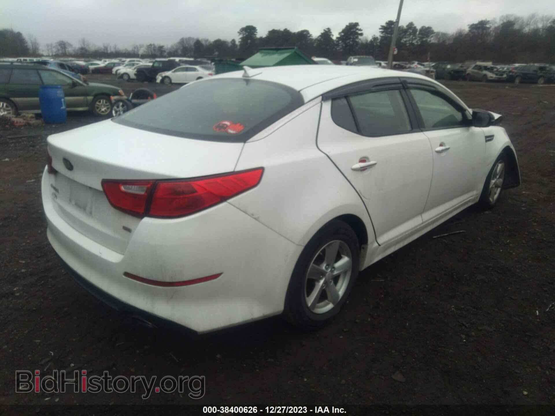 2015 KIA OPTIMA - VIN: 5XXGM4A72FG381010 - Фото 4