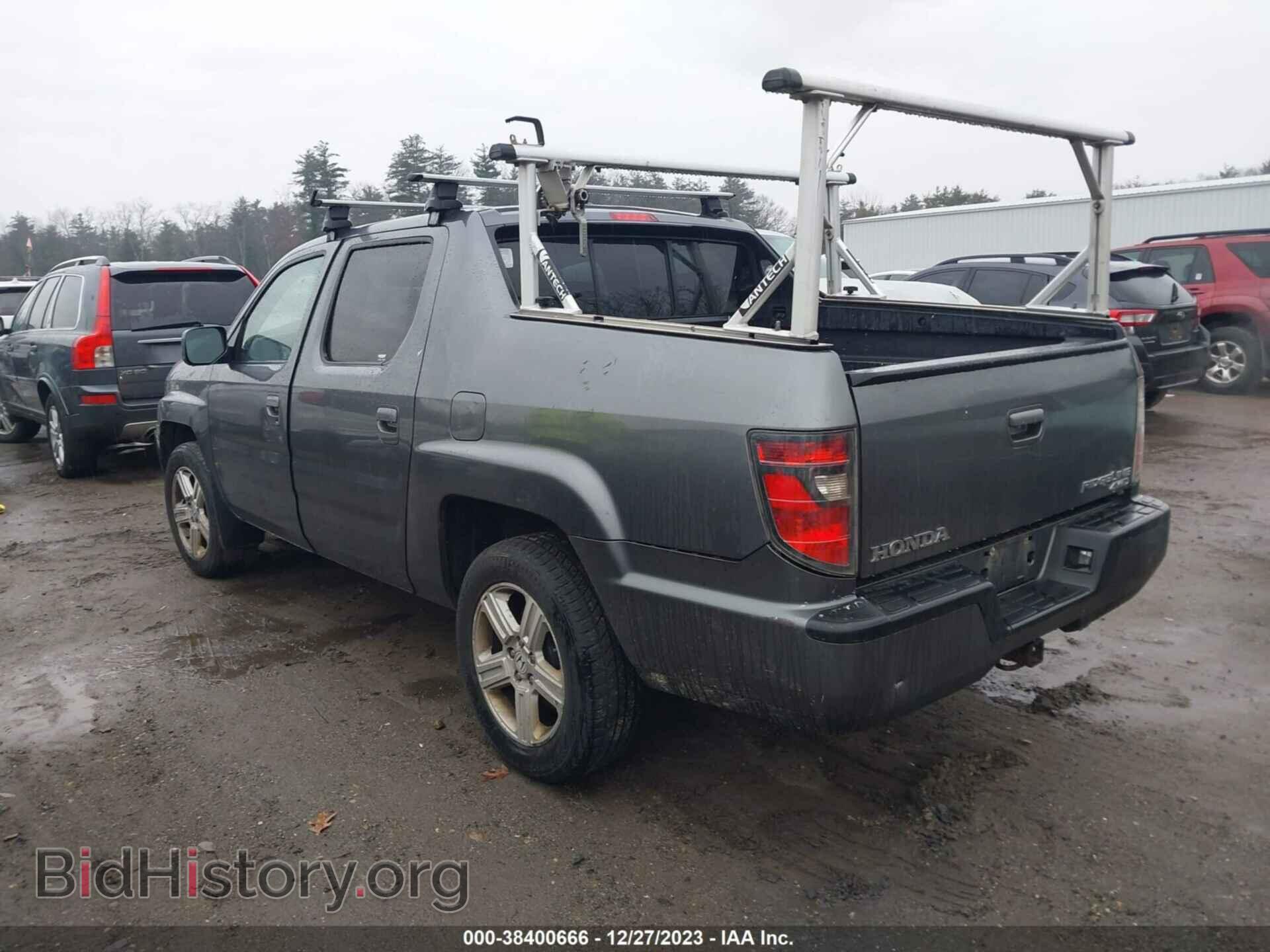 2012 HONDA RIDGELINE - VIN: 5FPYK1F55CB455350 - Фото 3
