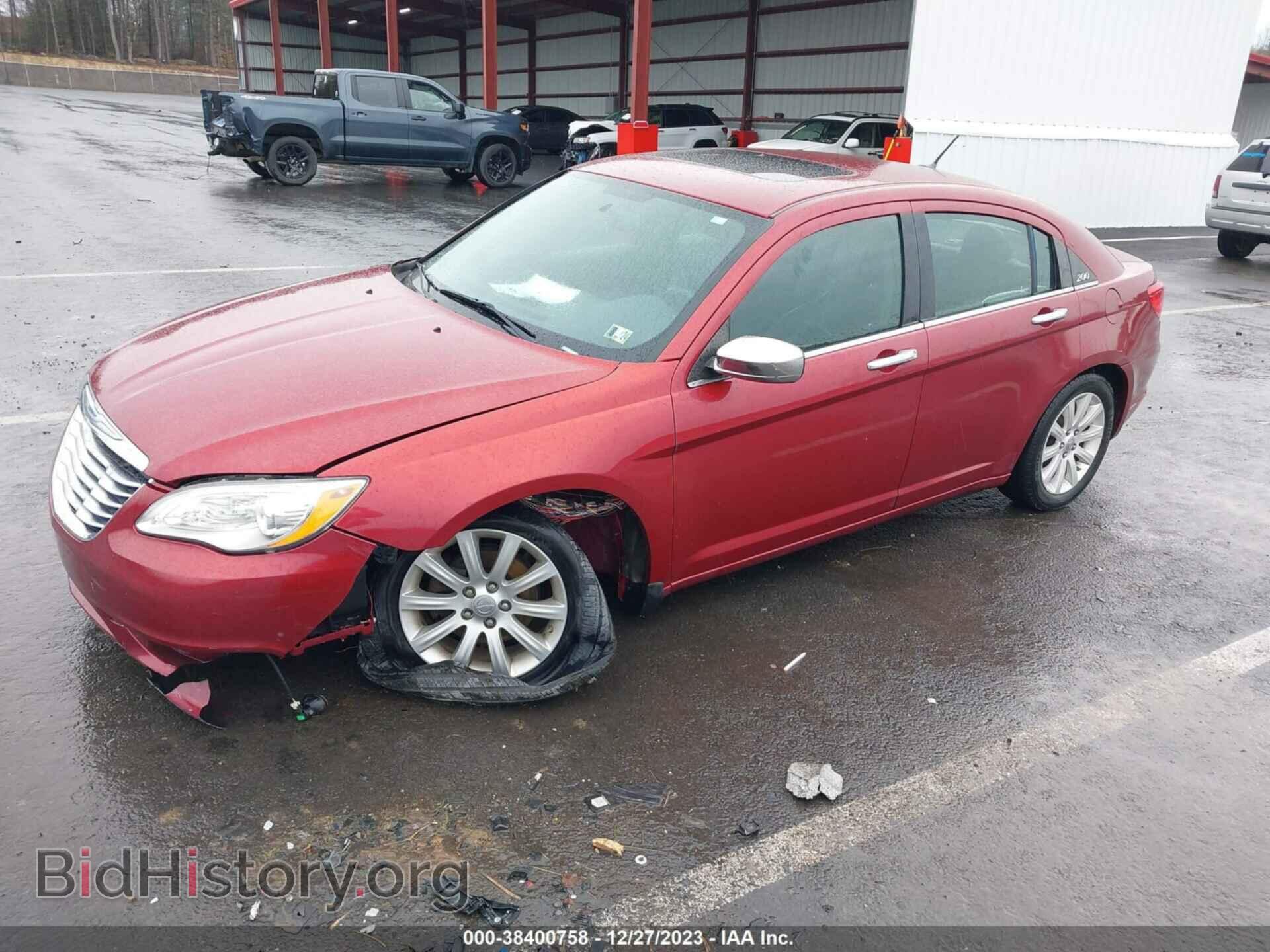 2014 CHRYSLER 200 - VIN: 1C3CCBCG4EN186343 - Фото 2
