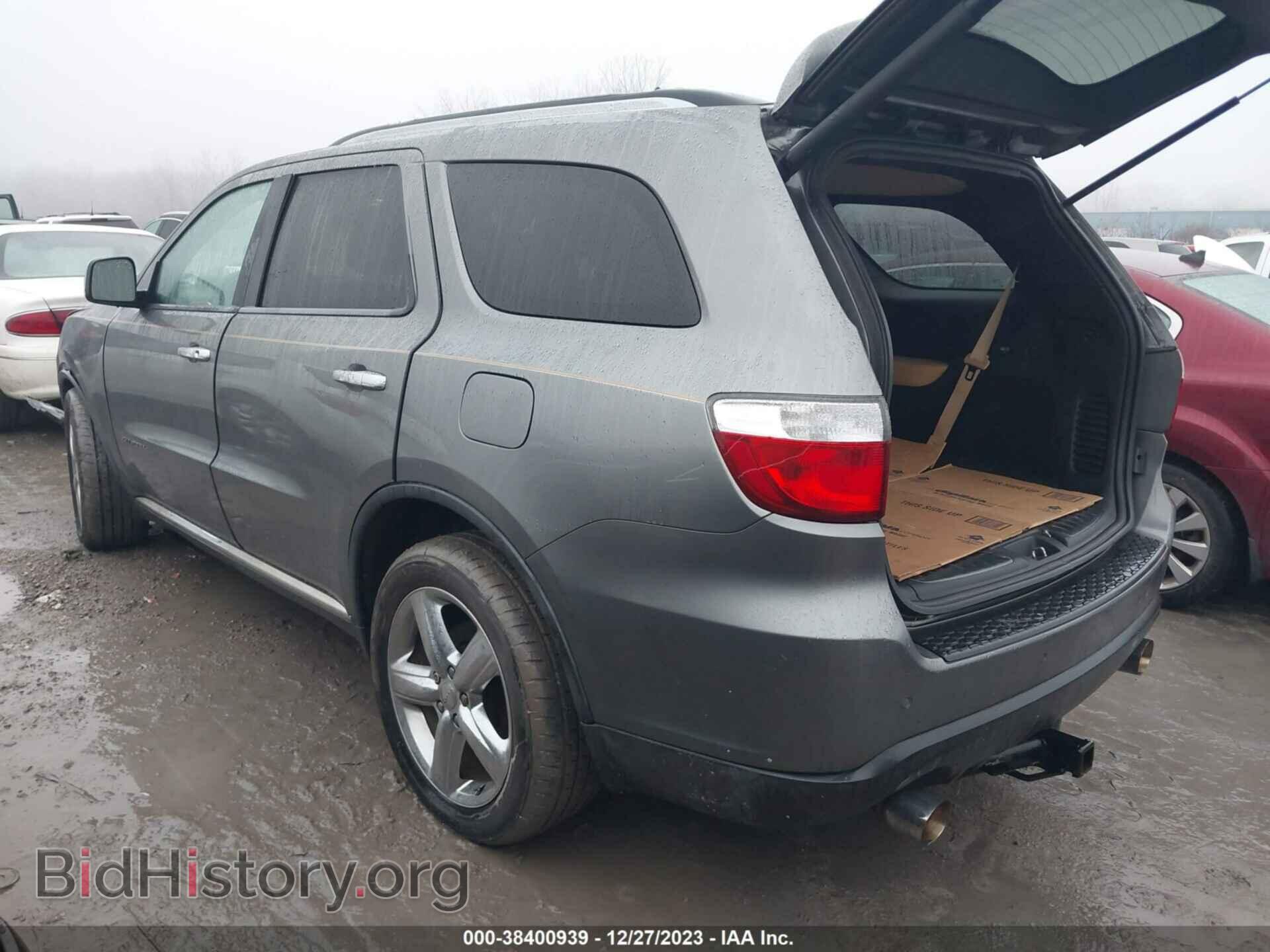 2013 DODGE DURANGO - VIN: 1C4SDJET0DC562877 - Photo 3