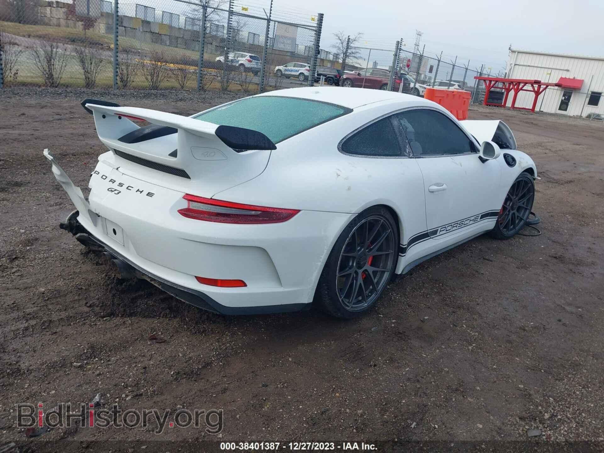 2018 PORSCHE 911 - VIN: WP0AC2A92JS174274 - Фото 4