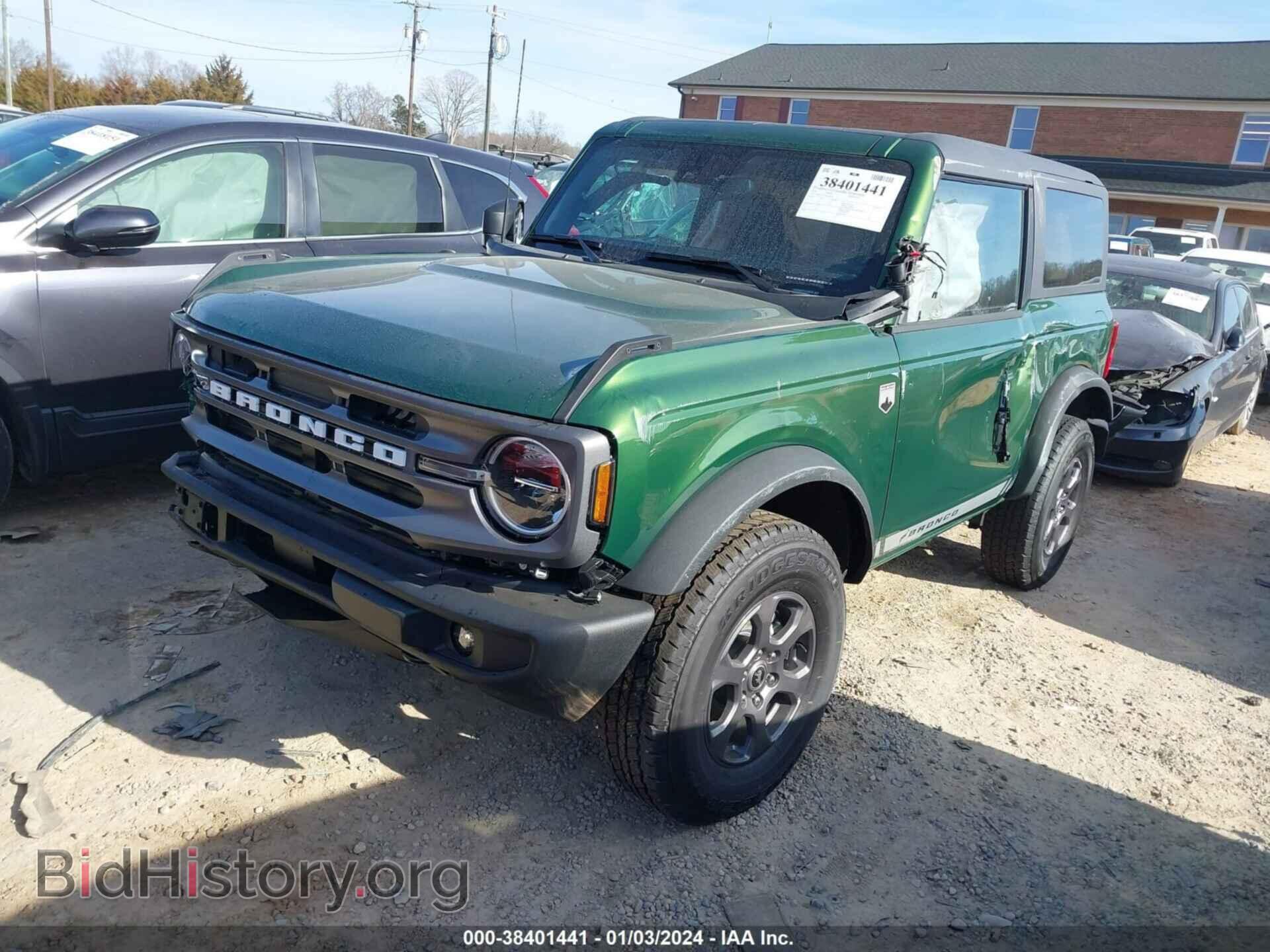 2023 FORD BRONCO - VIN: 1FMDE5AP1PLC08730 - Фото 2