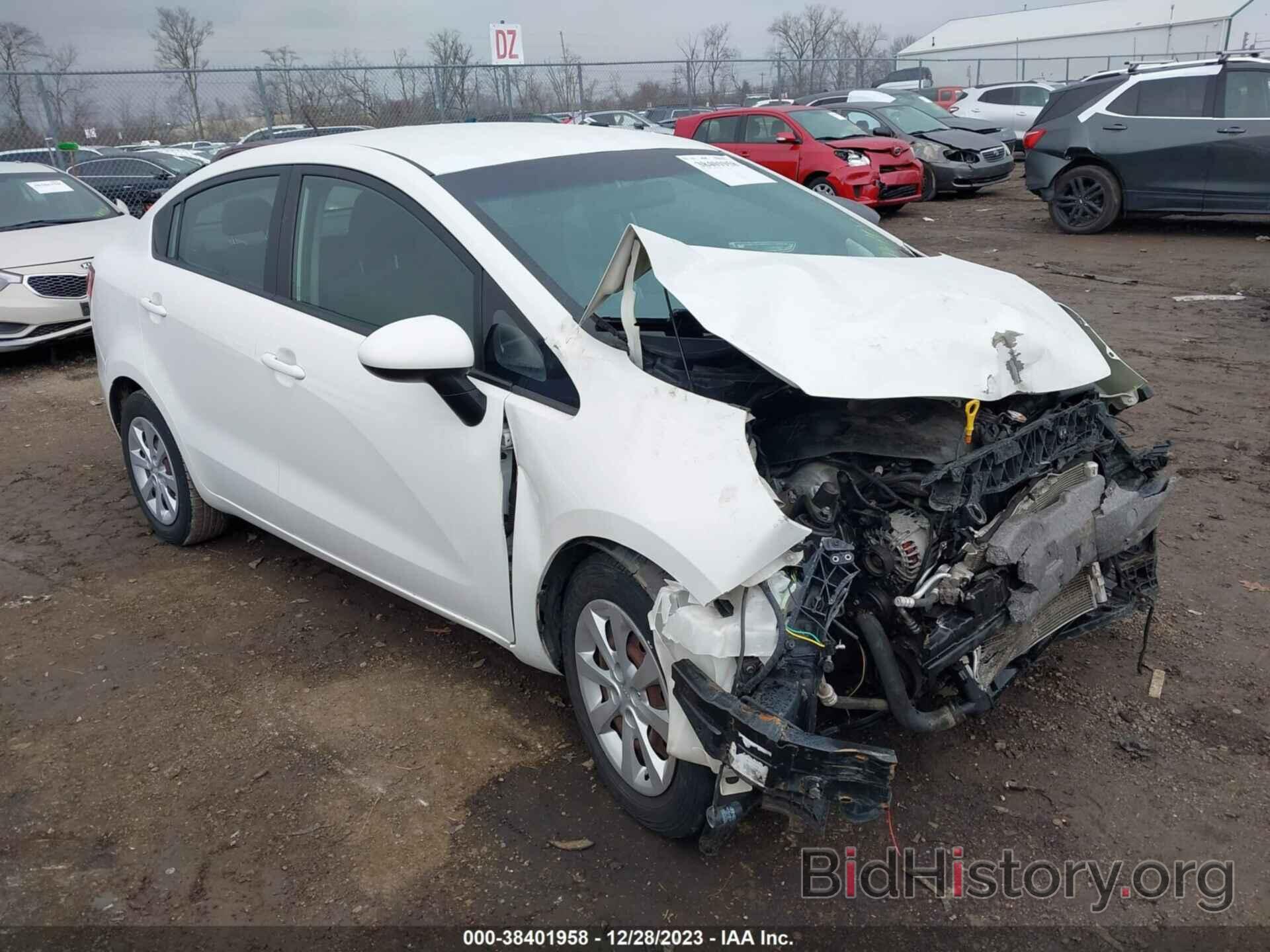 Photo KNADM4A36E6346755 - KIA RIO 2014