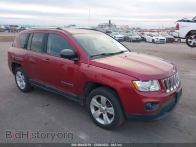 2011 Jeep COMPASS, red — VIN 1J4NF1FB6BD134522, IAAI