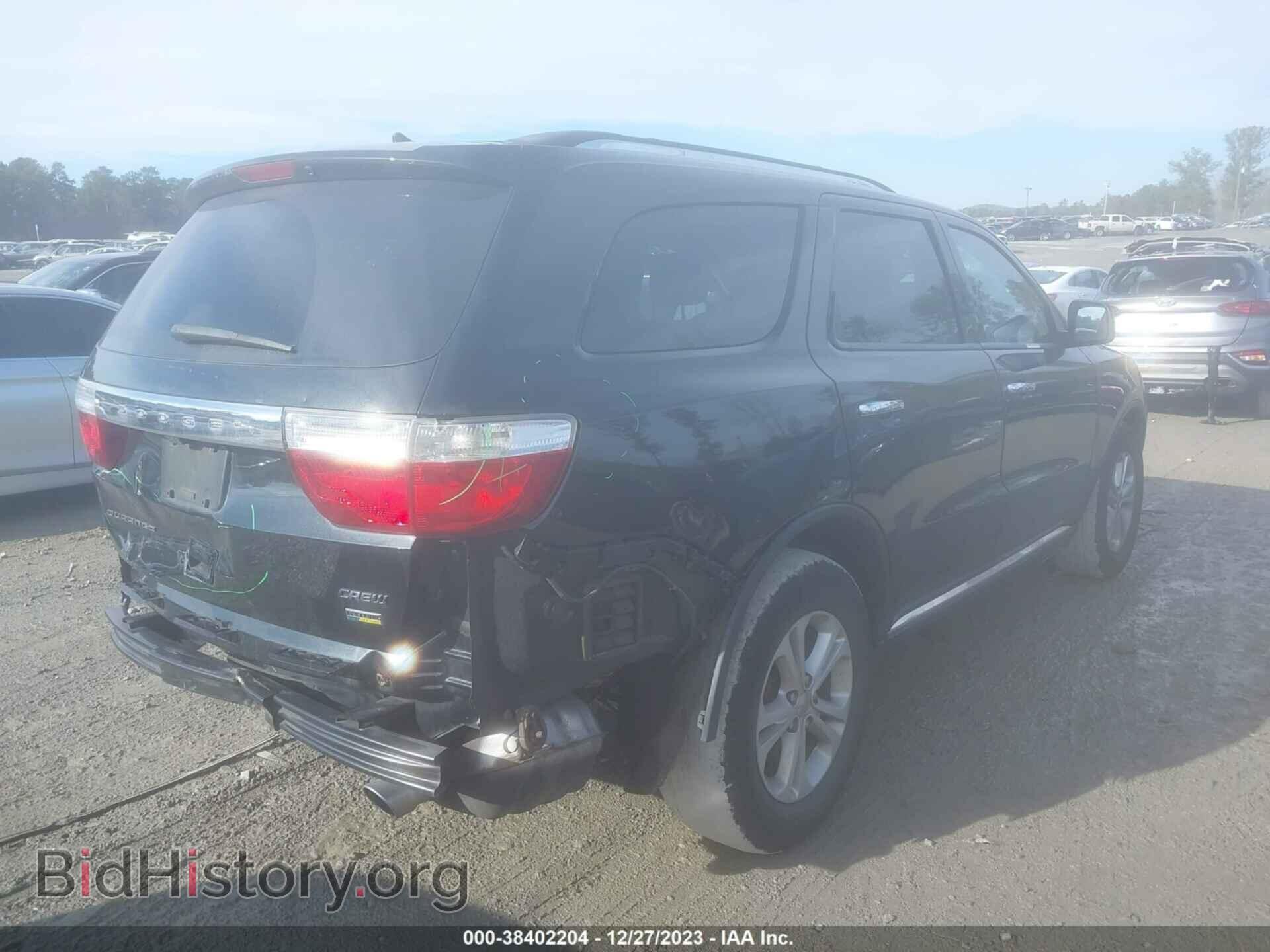 2013 DODGE DURANGO - VIN: 1C4RDHDG8DC659417 - Фото 4