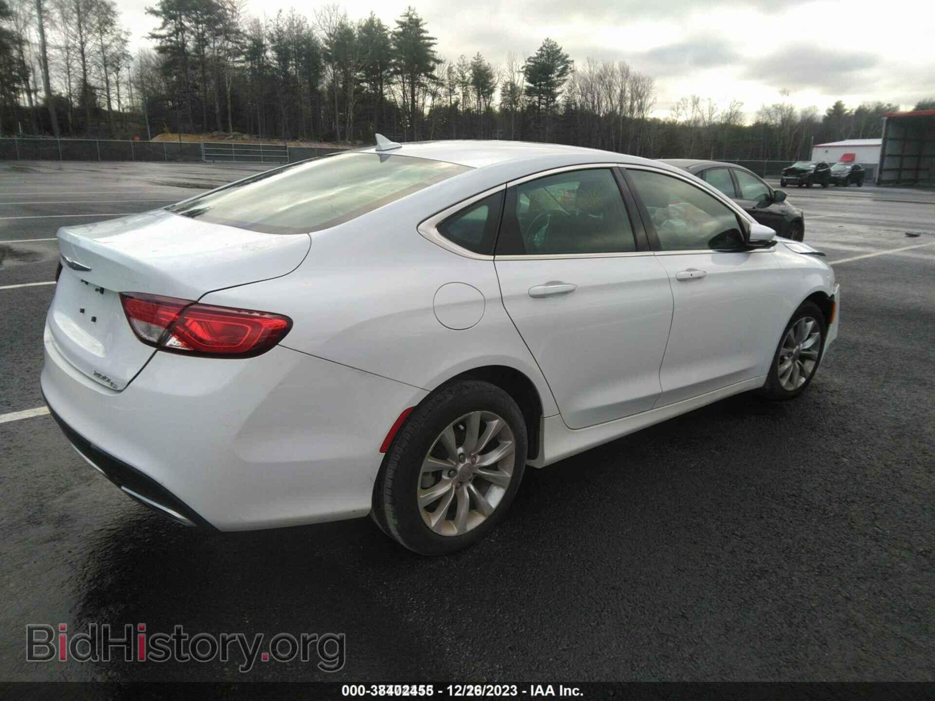 2015 CHRYSLER 200 - VIN: 1C3CCCCG0FN524554 - Фото 4