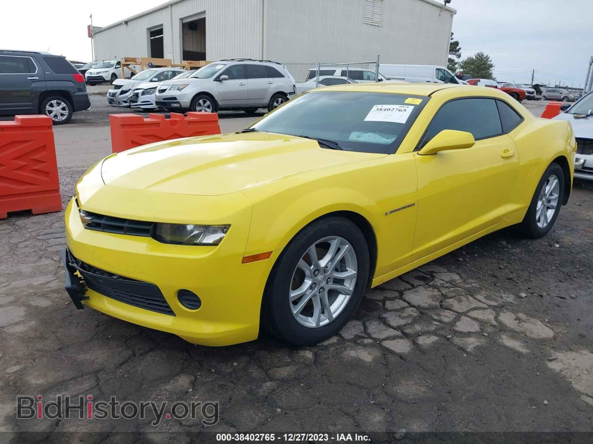 2014 CHEVROLET CAMARO - VIN: 2G1FA1E35E9259427 - Фото 2