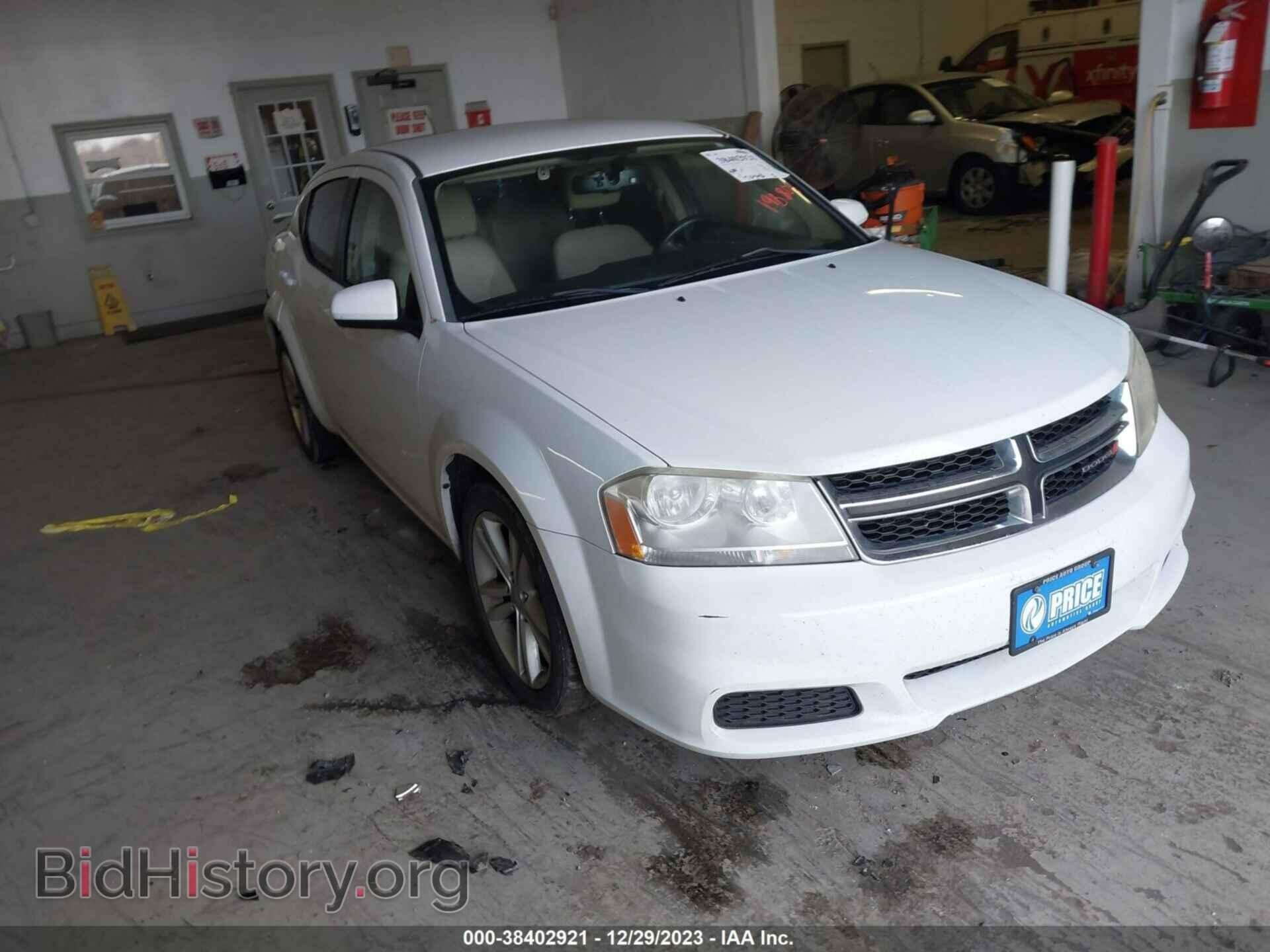 Photo 1C3CDZCB7CN198803 - DODGE AVENGER 2012