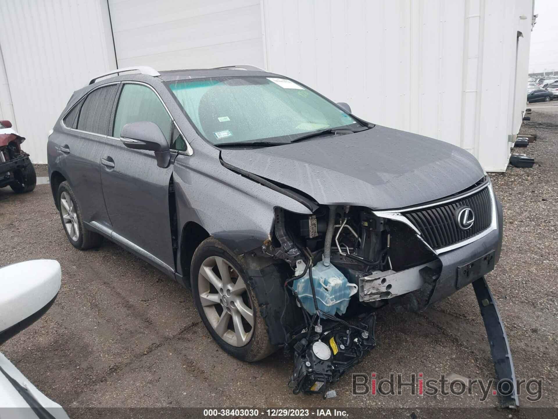 Photo JTJBK1BA2C2447305 - LEXUS RX 350 2012