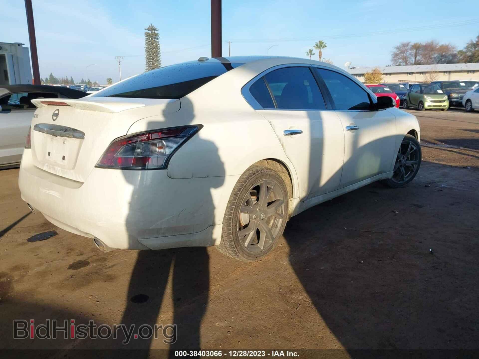 2013 NISSAN MAXIMA - VIN: 1N4AA5AP4DC825575 - Фото 4