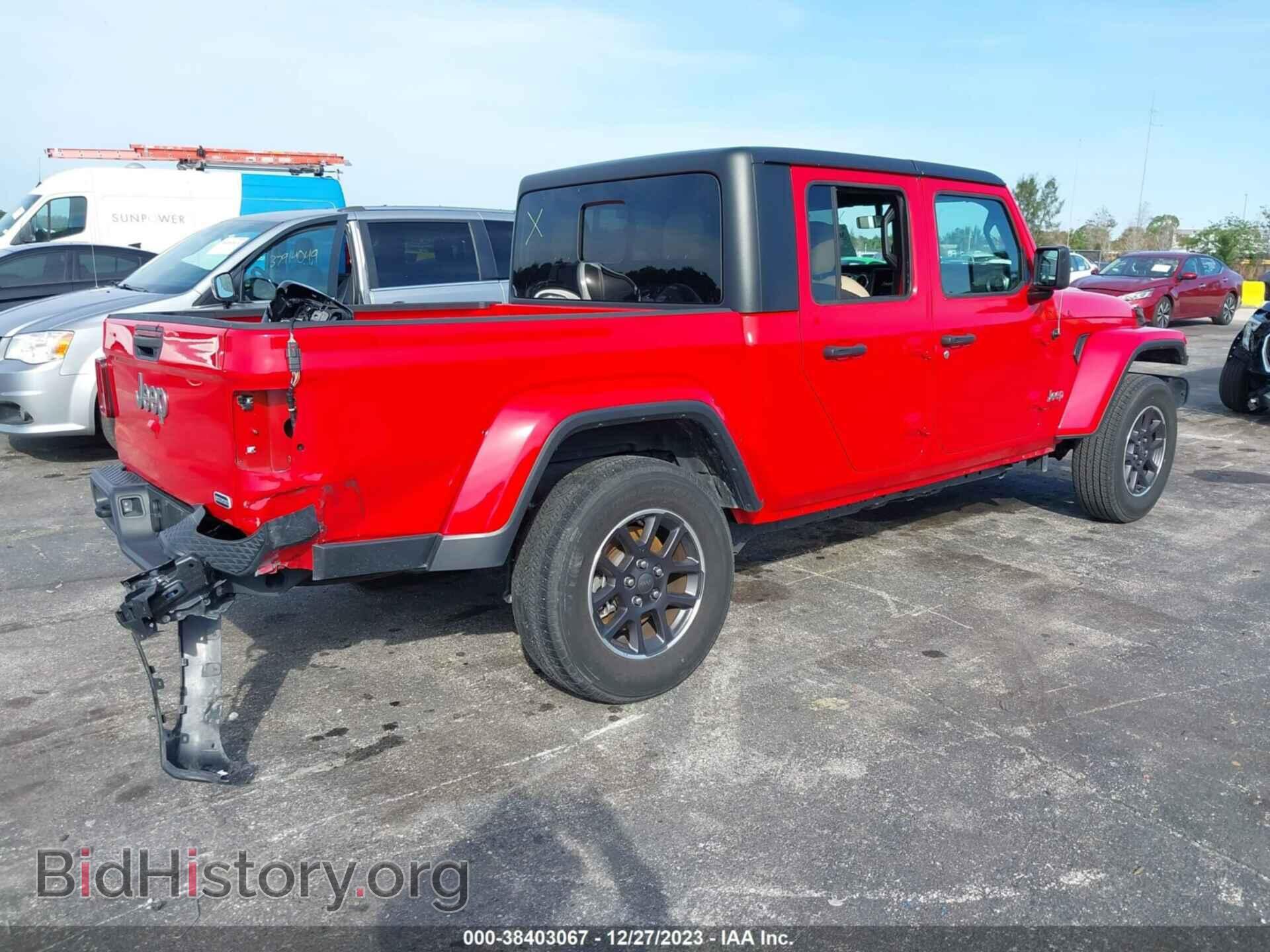 2023 JEEP GLADIATOR - VIN: 1C6HJTFG7PL514210 - Фото 4