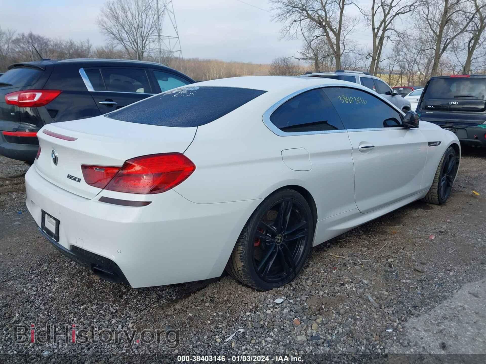 2012 BMW 650I - VIN: WBALX3C54CDV77867 - Фото 4