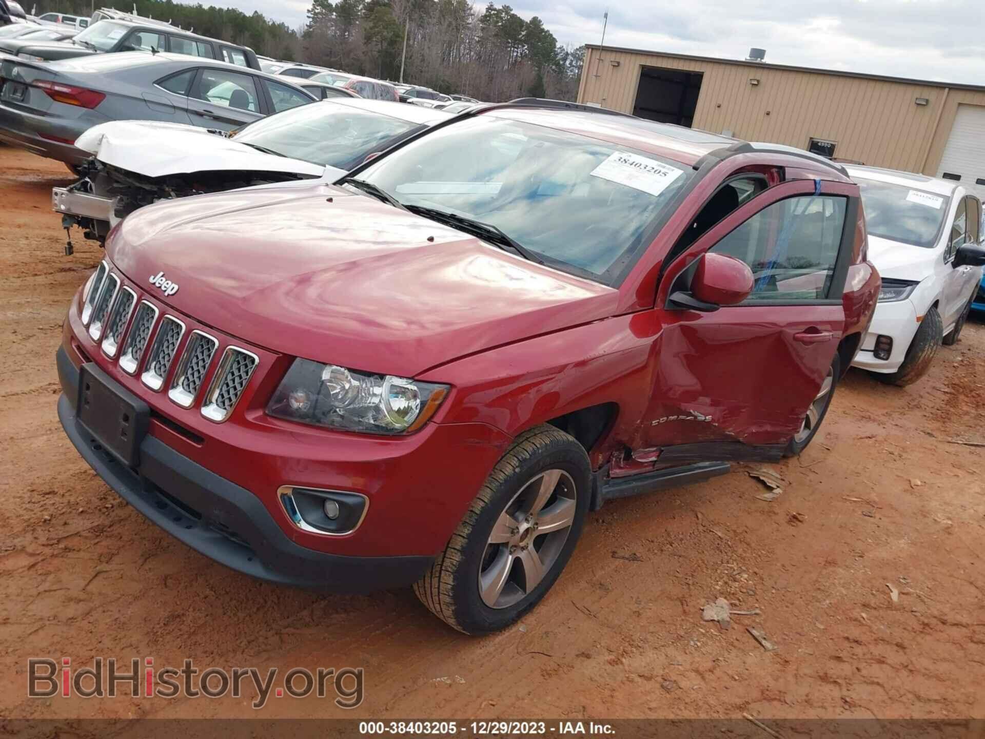 2017 JEEP COMPASS - VIN: 1C4NJCEA6HD156151 - Фото 2