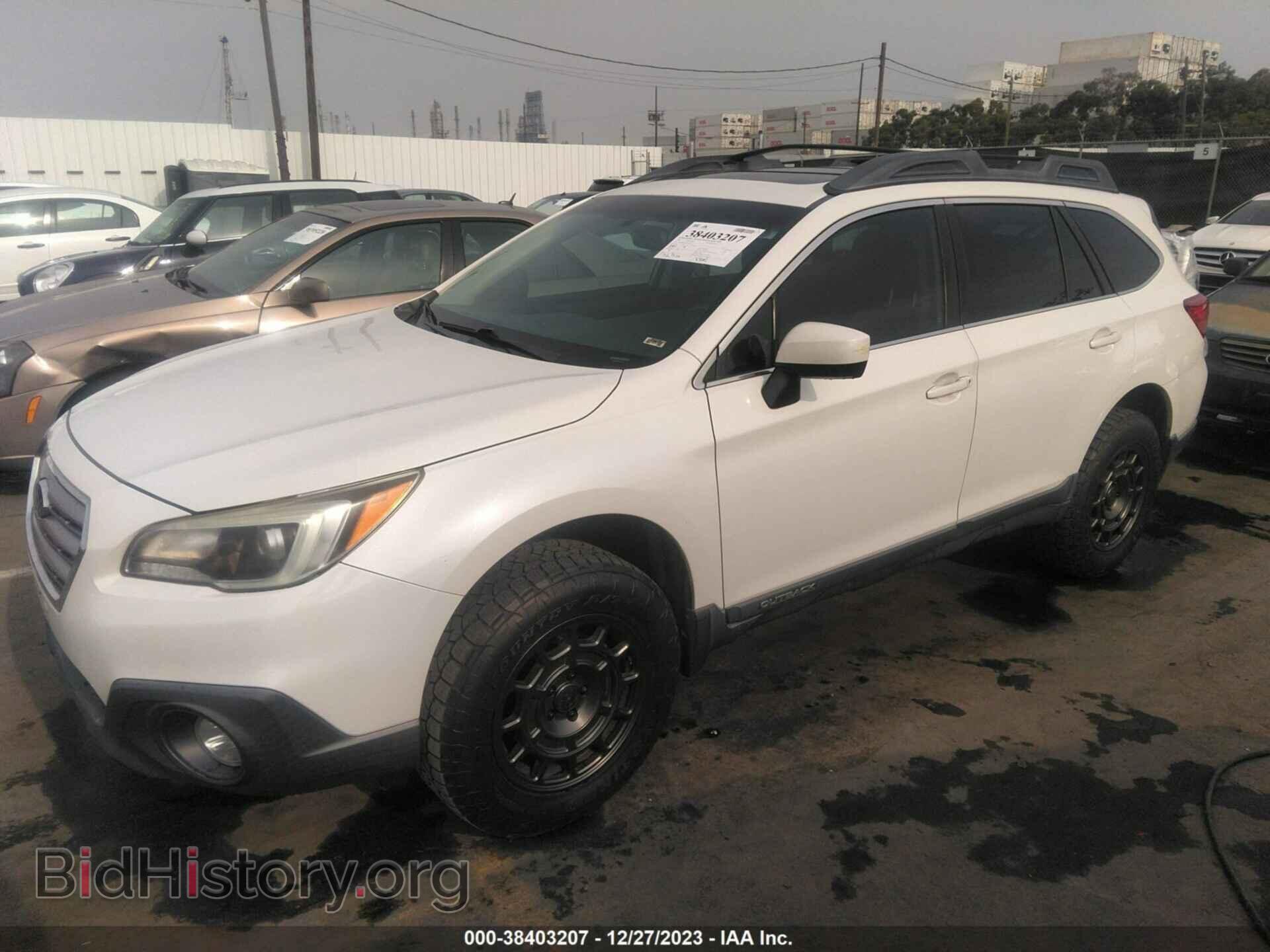 2016 SUBARU OUTBACK - VIN: 4S4BSBDC8G3214323 - Фото 2
