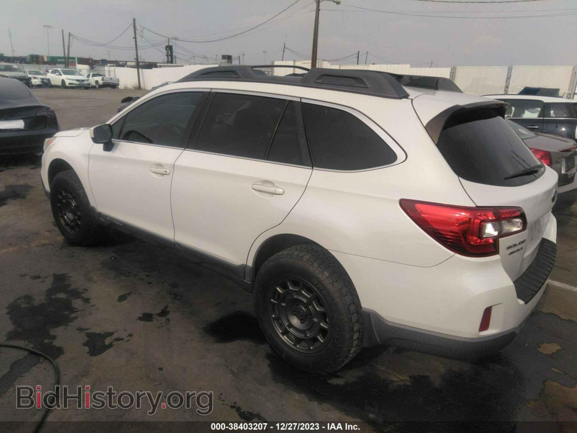 2016 SUBARU OUTBACK - VIN: 4S4BSBDC8G3214323 - Фото 3