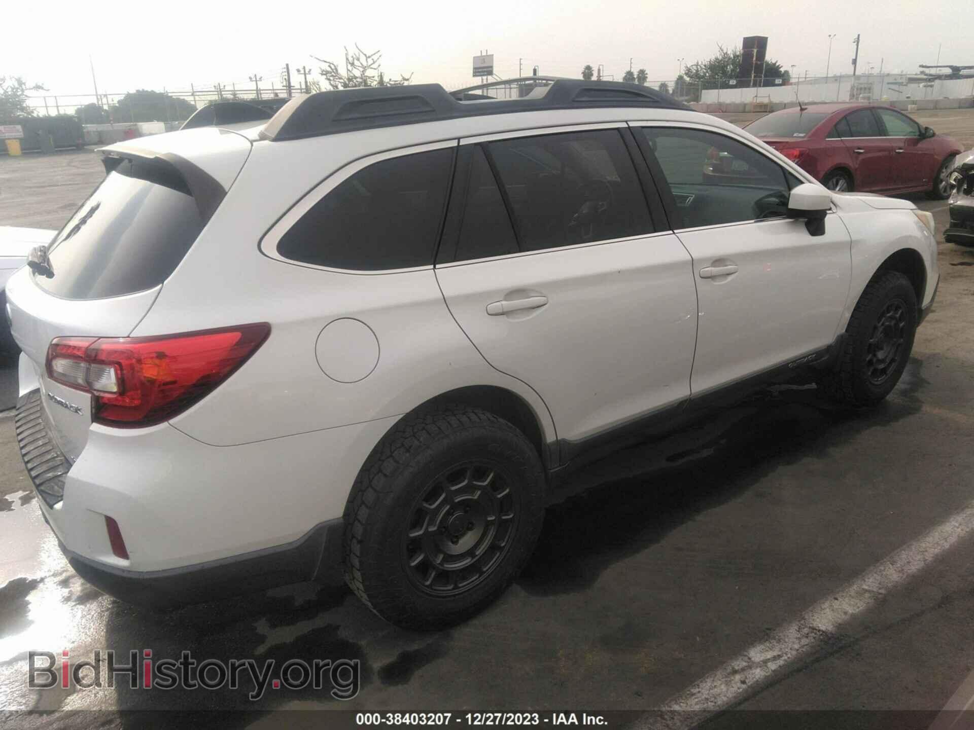 2016 SUBARU OUTBACK - VIN: 4S4BSBDC8G3214323 - Фото 4