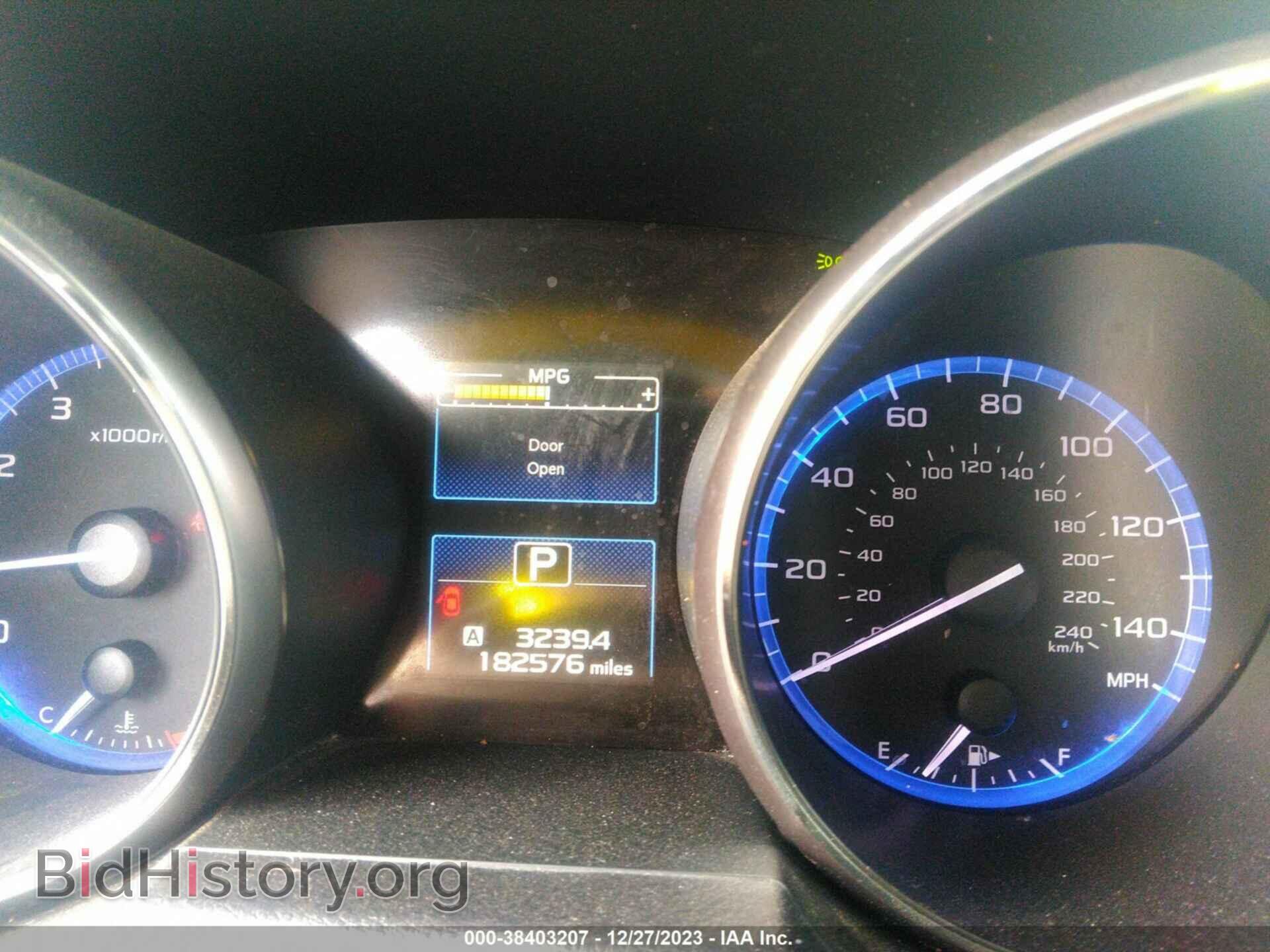 2016 SUBARU OUTBACK - VIN: 4S4BSBDC8G3214323 - Фото 7
