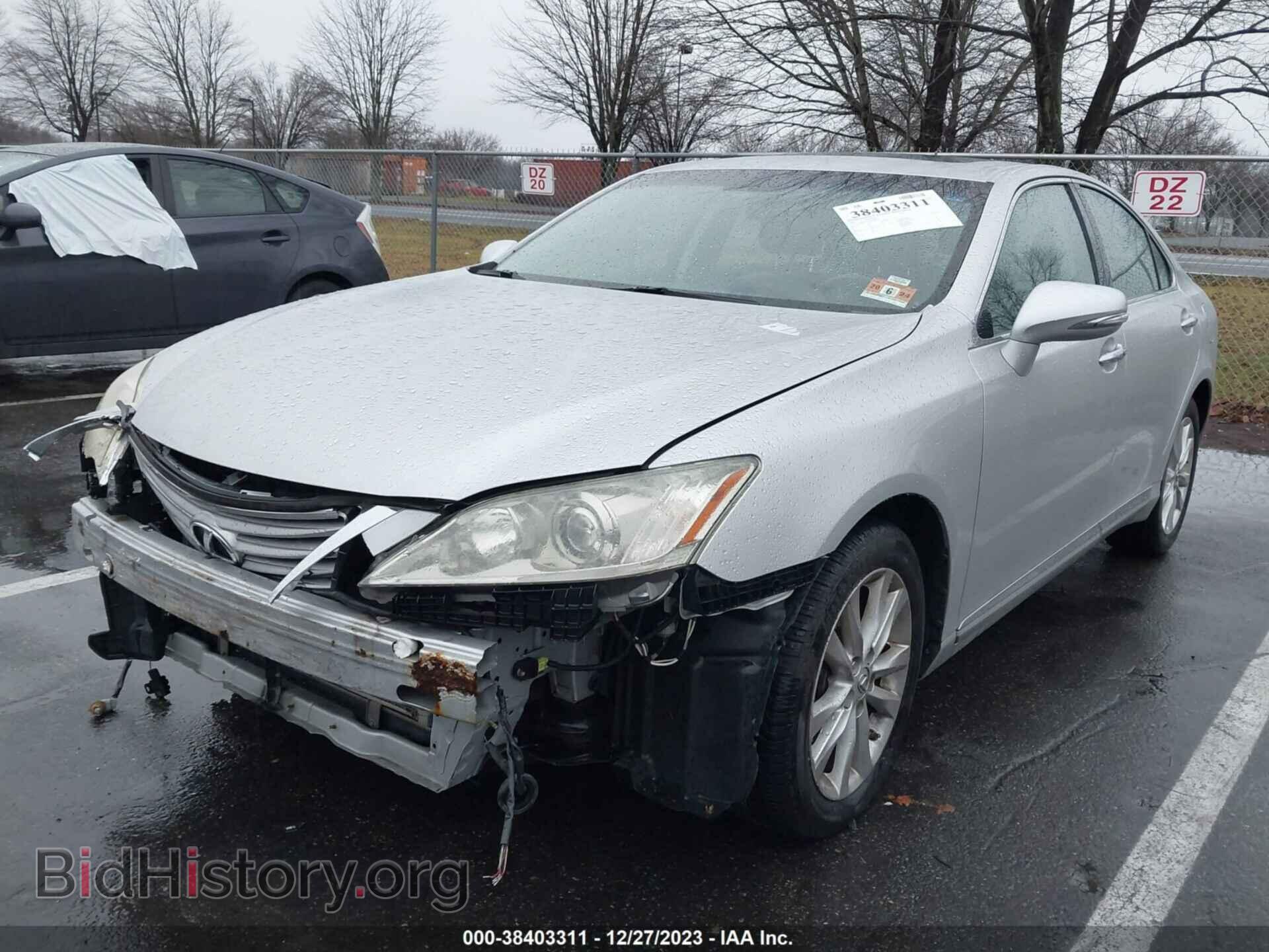 2011 LEXUS ES 350 - VIN: JTHBK1EG5B2446181 - Фото 2