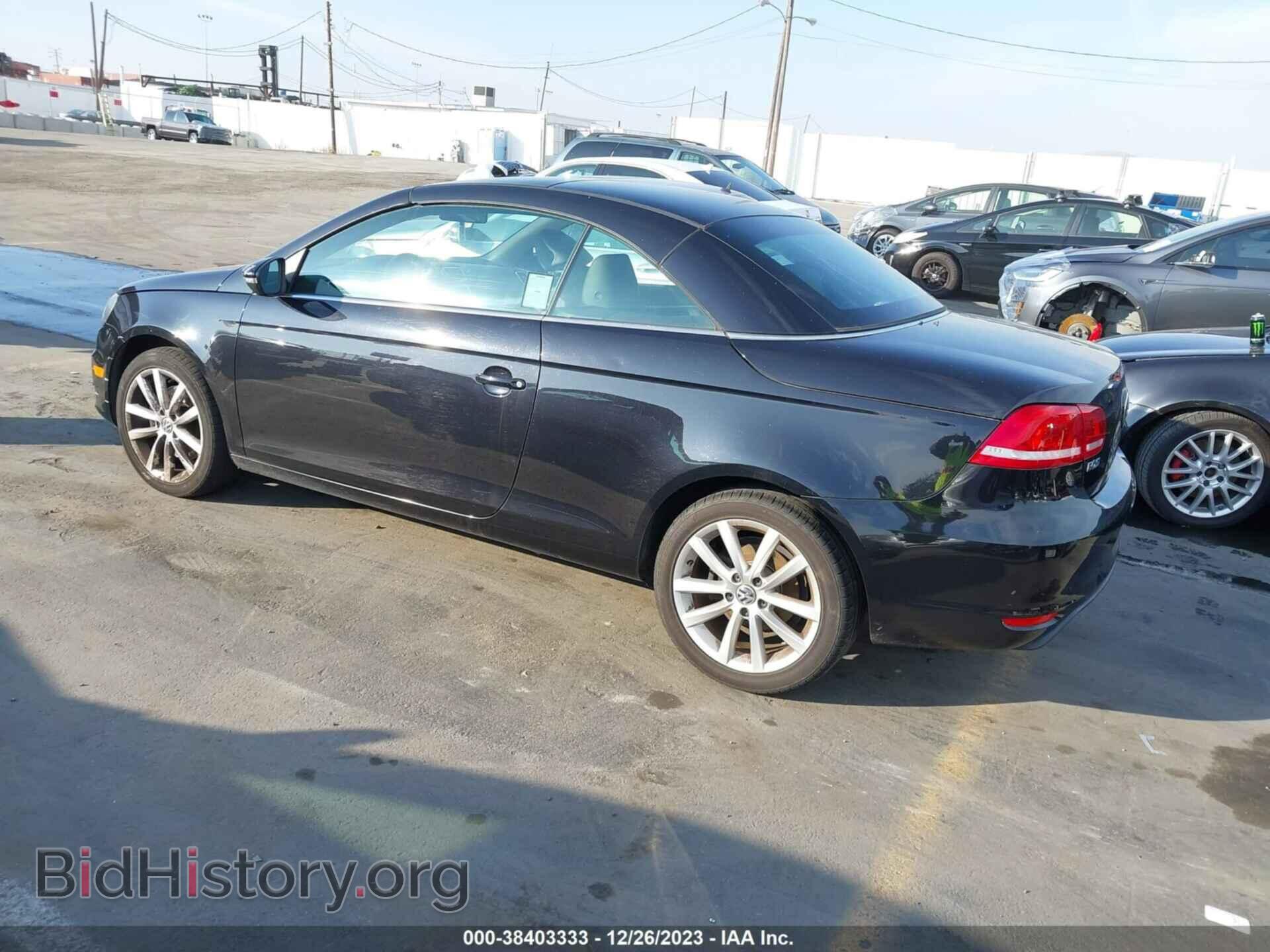 2013 VOLKSWAGEN EOS - VIN: WVWBW8AH9DV005443 - Фото 3