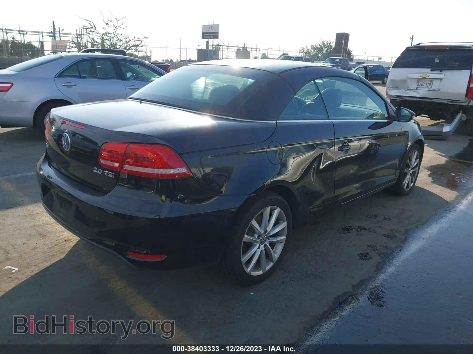2013 VOLKSWAGEN EOS - VIN: WVWBW8AH9DV005443 - Фото 4