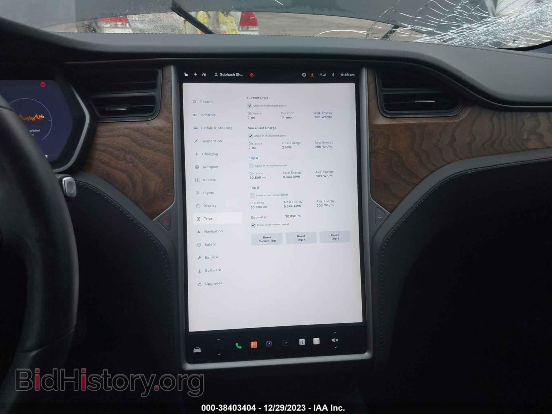 2018 TESLA MODEL S - VIN: 5YJSA1E29JF259109 - Фото 18