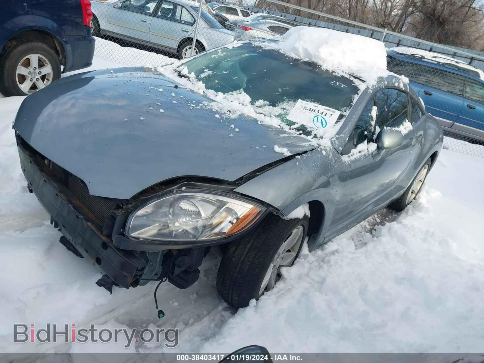 2007 MITSUBISHI ECLIPSE - VIN: 4A3AK24F17E058394 - Photo 2