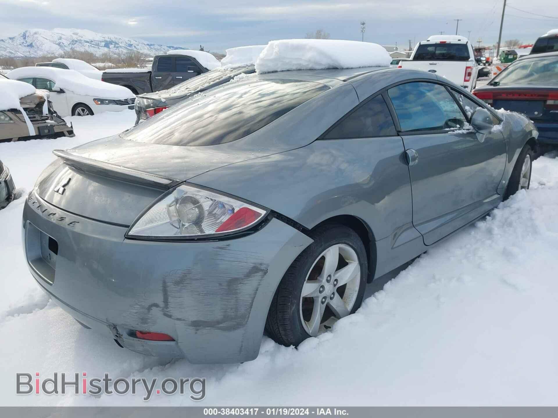 2007 MITSUBISHI ECLIPSE - VIN: 4A3AK24F17E058394 - Photo 4