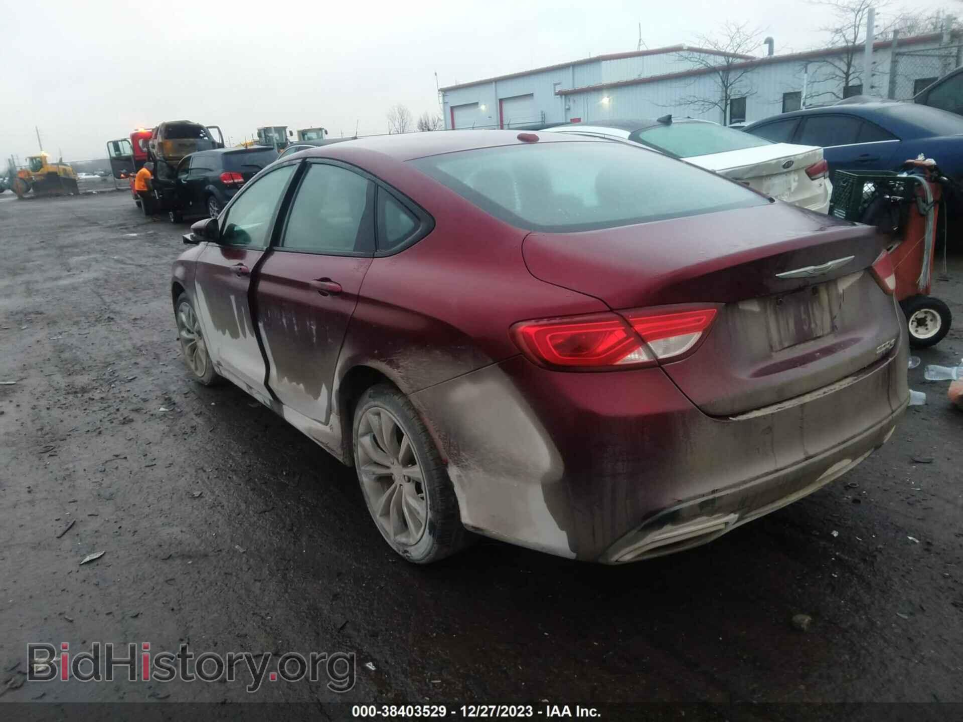 2016 CHRYSLER 200 - VIN: 1C3CCCBB2GN125278 - Фото 3