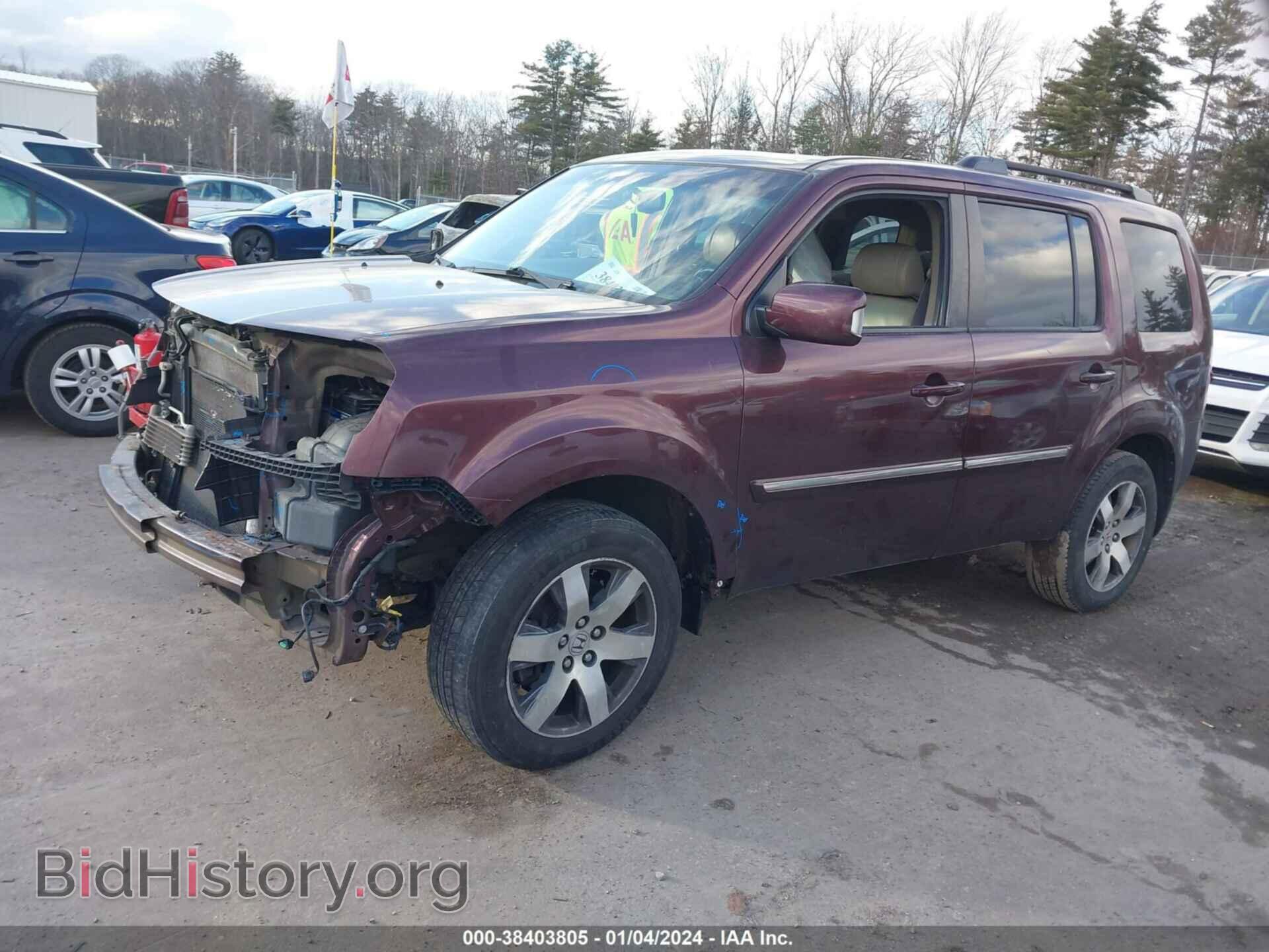 2012 HONDA PILOT - VIN: 5FNYF4H94CB026862 - Фото 2