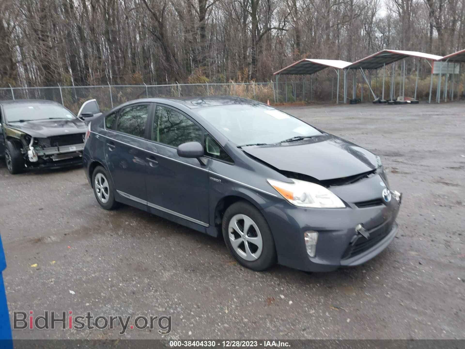 Фотография JTDKN3DU9C5455459 - TOYOTA PRIUS 2012