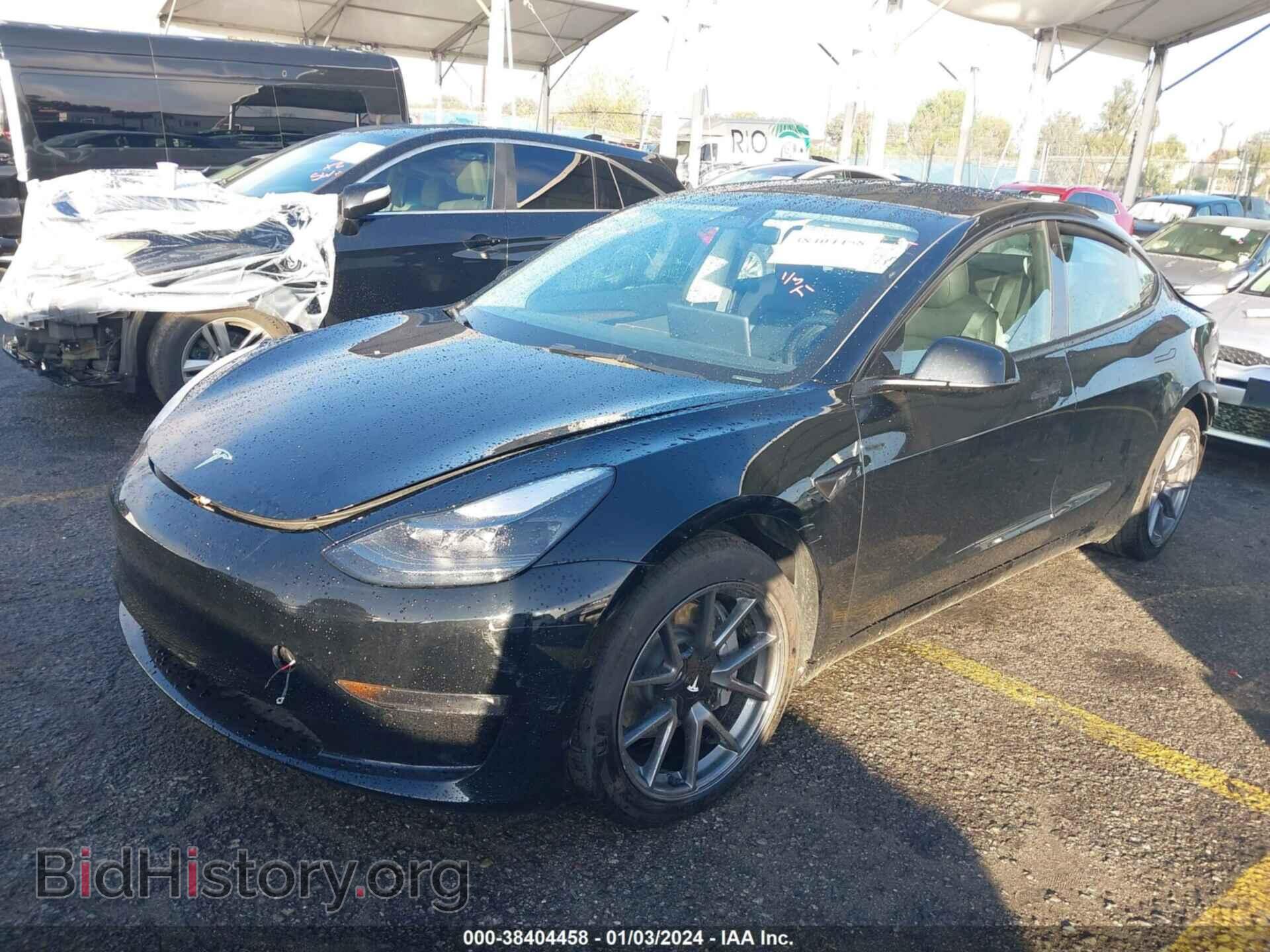 2022 TESLA MODEL 3 - VIN: 5YJ3E1EB3NF324048 - Фото 2