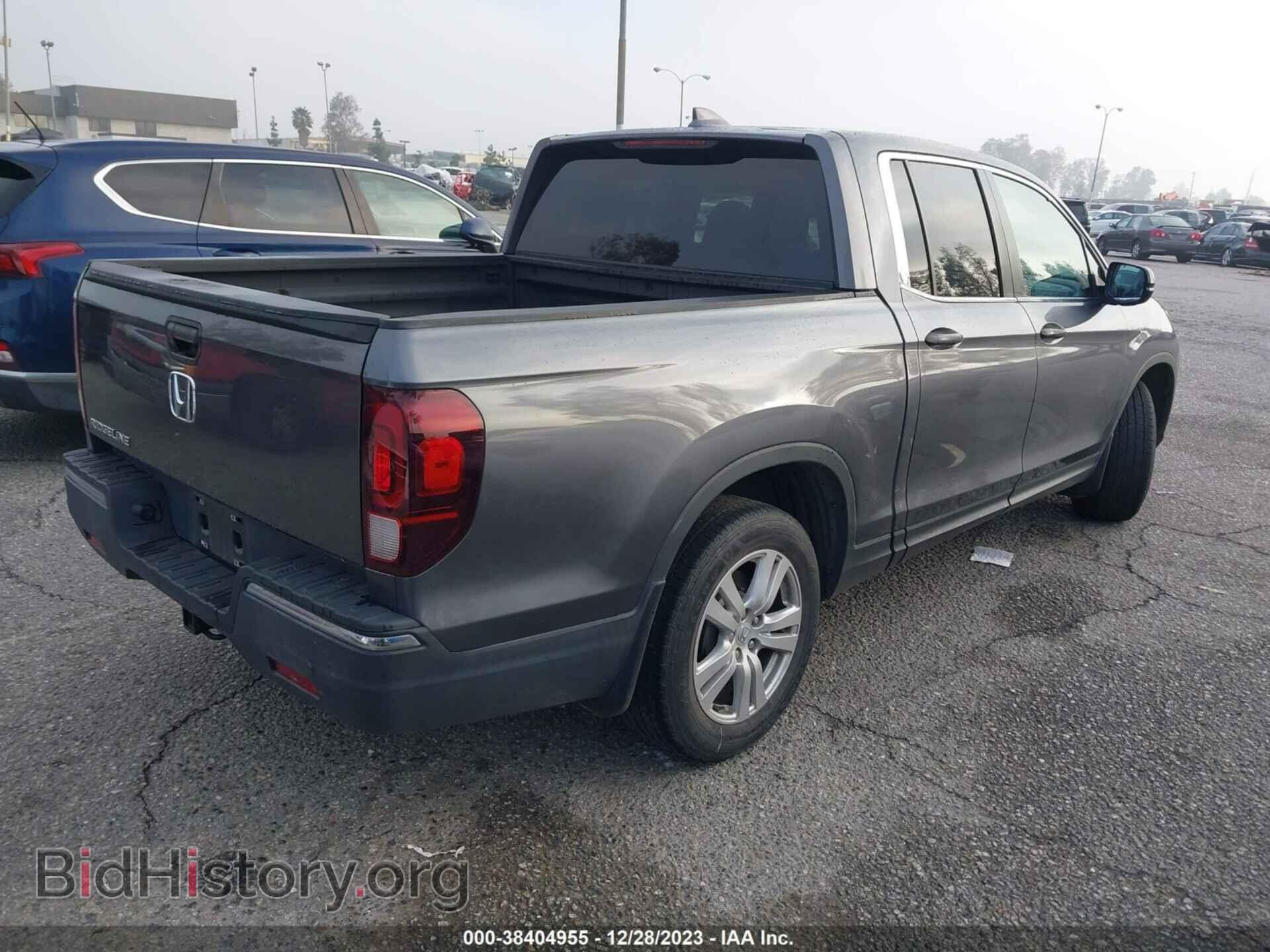 2019 HONDA RIDGELINE - VIN: 5FPYK2F21KB006175 - Фото 4