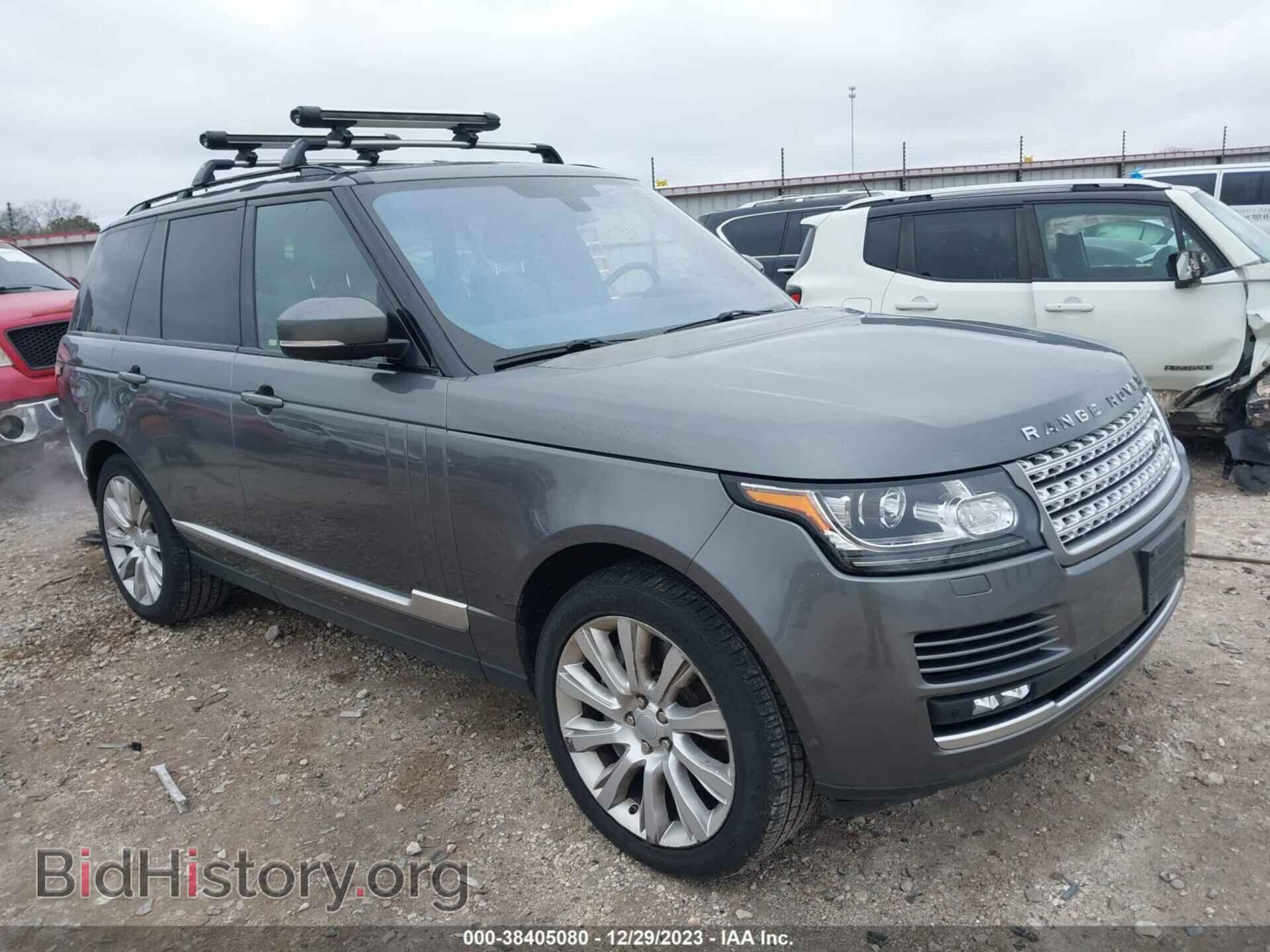 Фотография SALGS2EF4GA251845 - LAND ROVER RANGE ROVER 2016