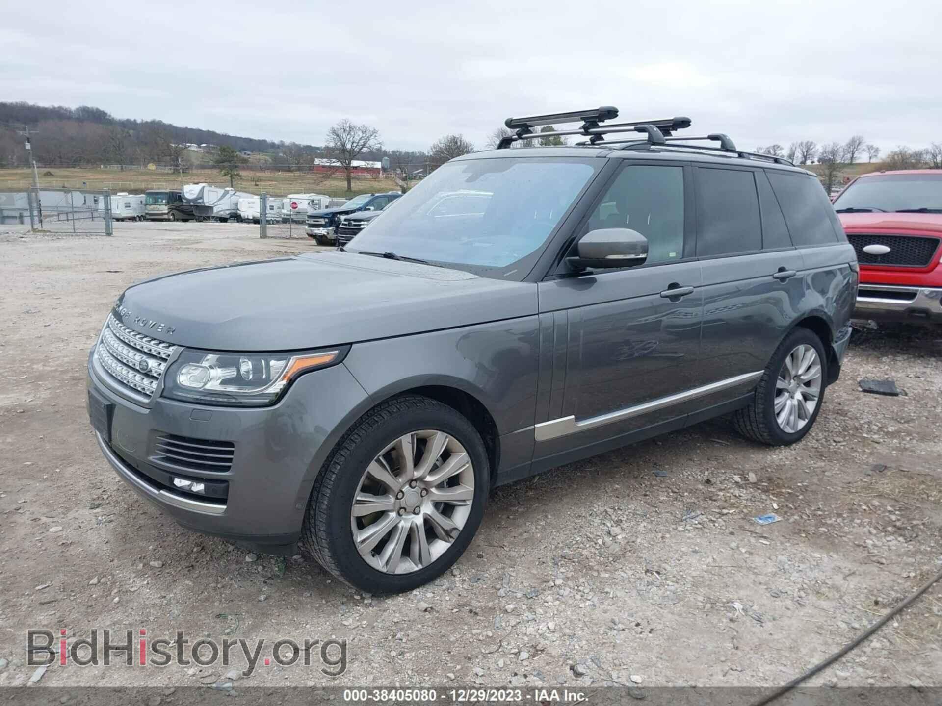 2016 LAND ROVER RANGE ROVER - VIN: SALGS2EF4GA251845 - Фото 2