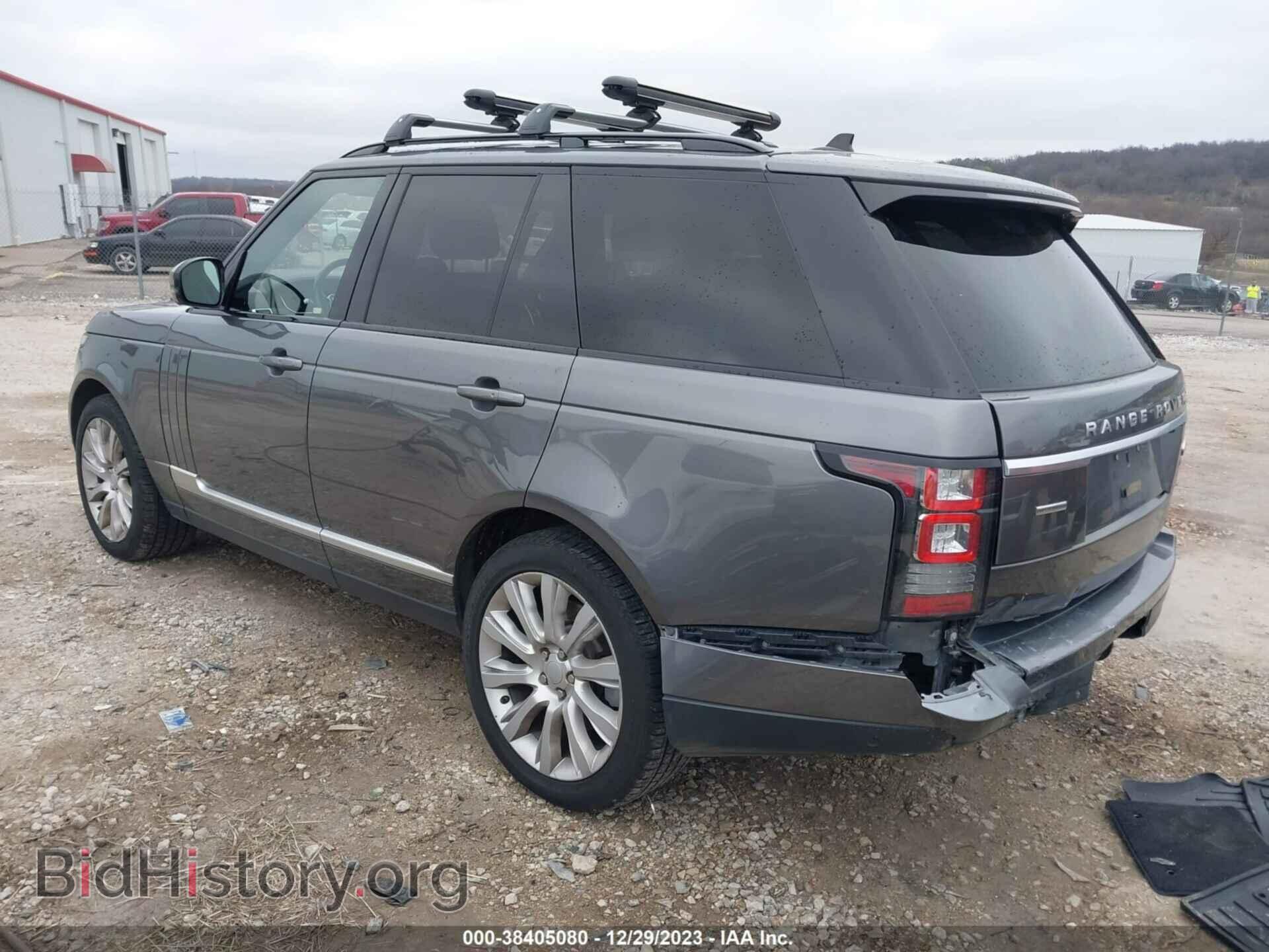 2016 LAND ROVER RANGE ROVER - VIN: SALGS2EF4GA251845 - Фото 3