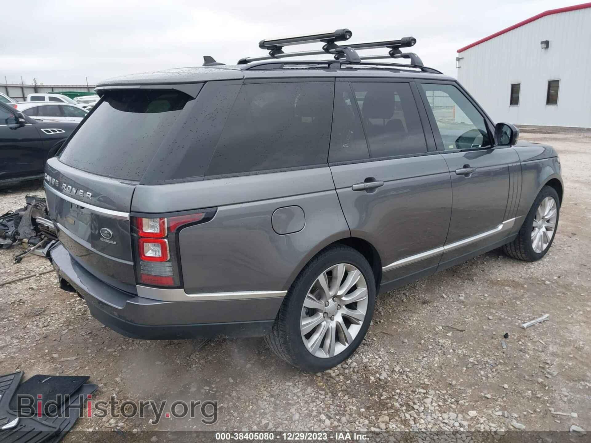 2016 LAND ROVER RANGE ROVER - VIN: SALGS2EF4GA251845 - Фото 4